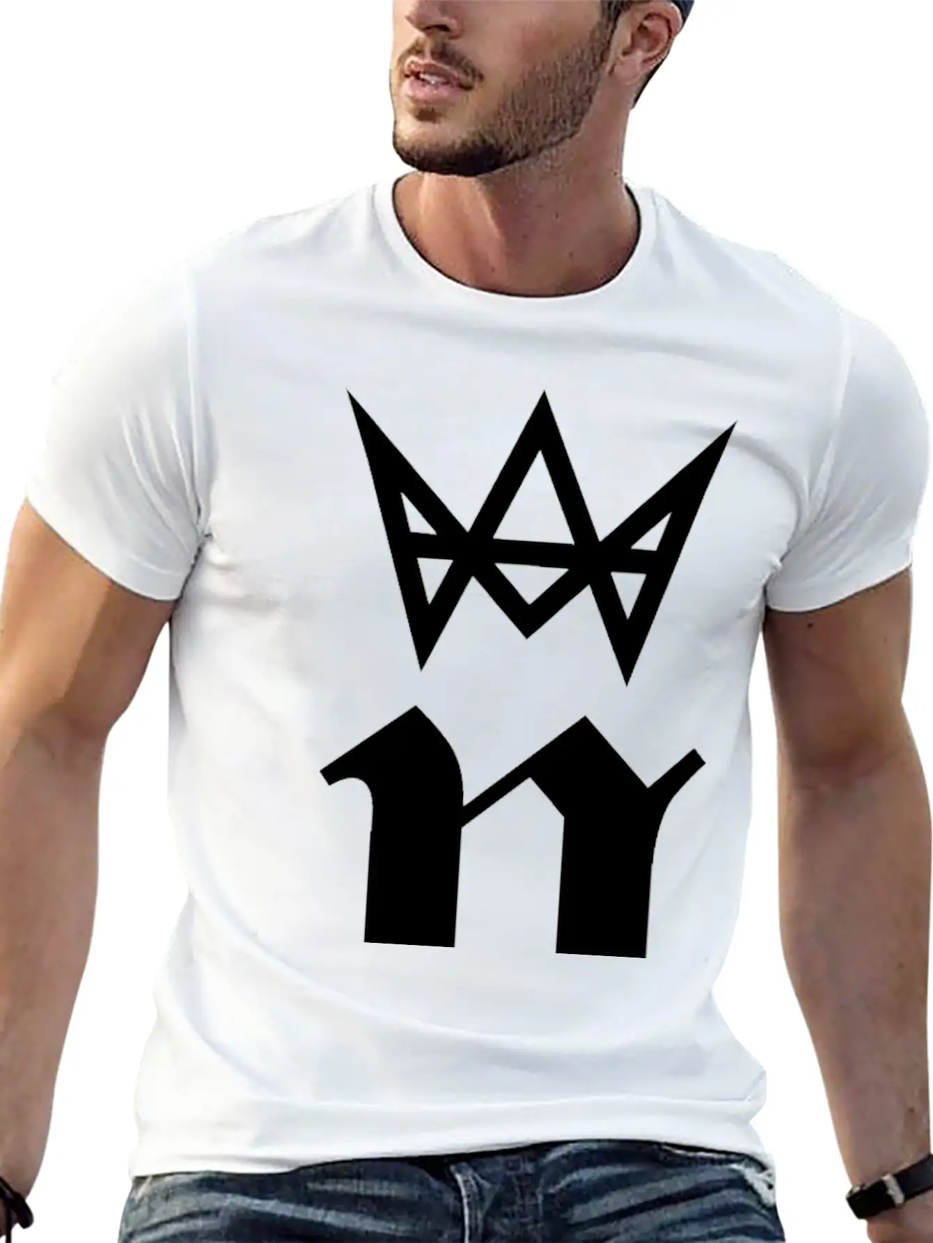 Crown N Wh Png Breathable Graphic T-Shirt – Perfect For Casual Days