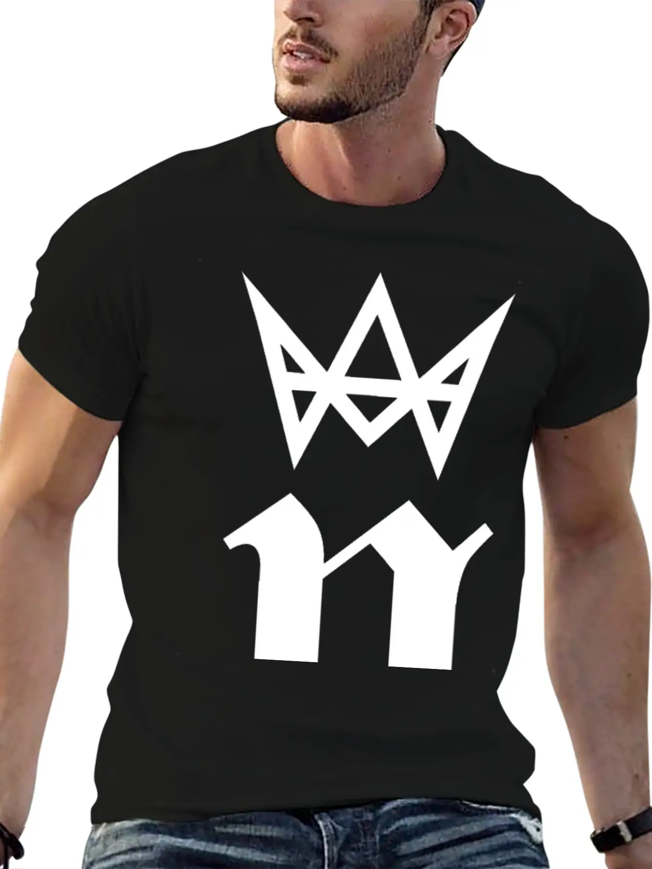 Crown N Wh Png Breathable Graphic T-Shirt – Perfect For Casual Days