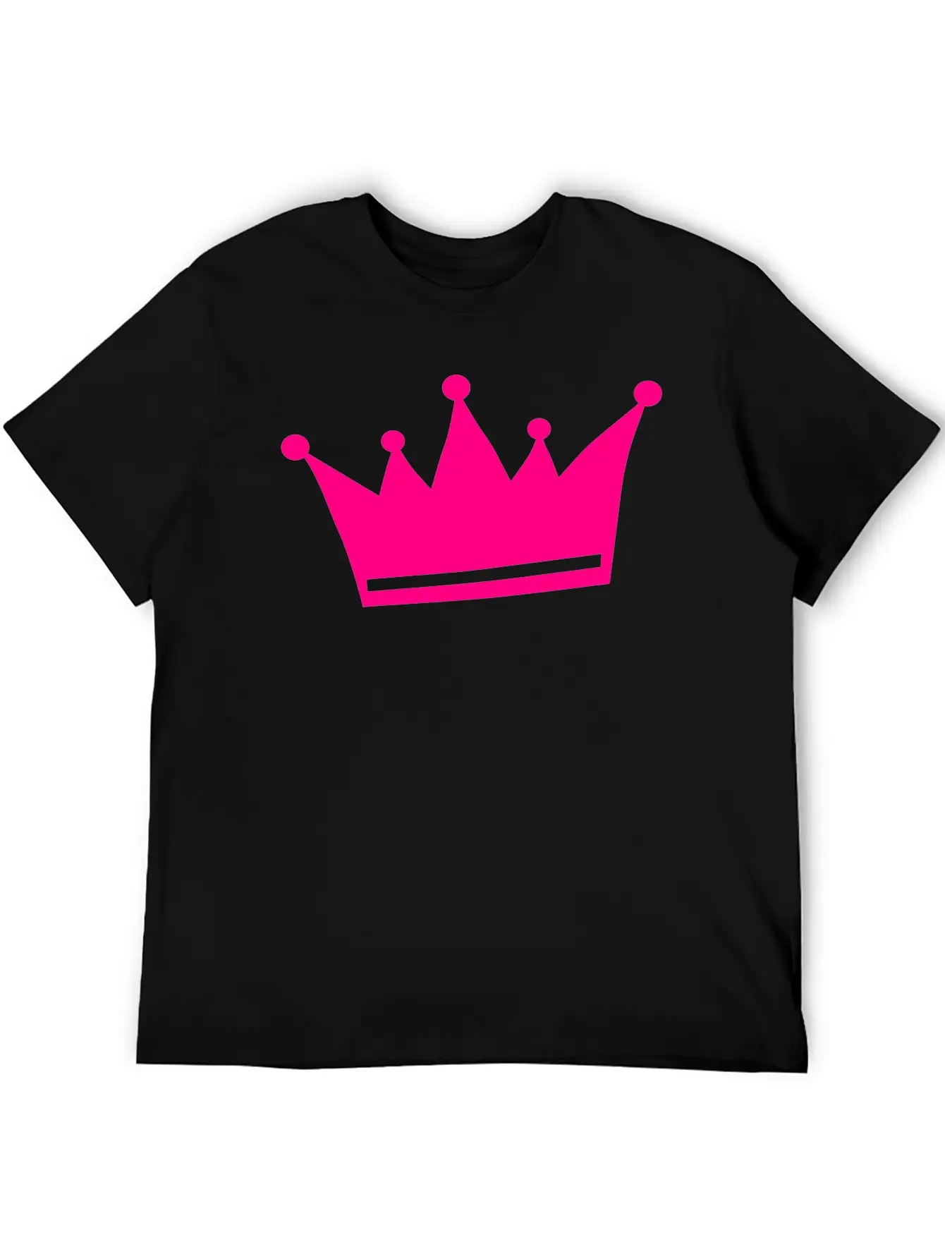 Crown, Princess Classic Cotton Tee – Unisex Comfort For Any Season
