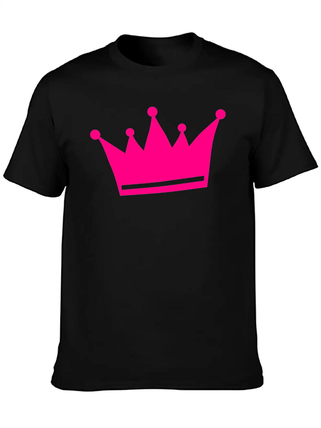 Crown, Princess Classic Cotton Tee – Unisex Comfort For Any Season