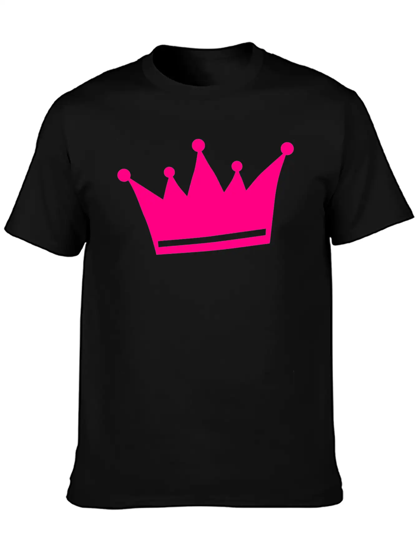 Crown, Princess Classic Cotton Tee – Unisex Comfort For Any Season