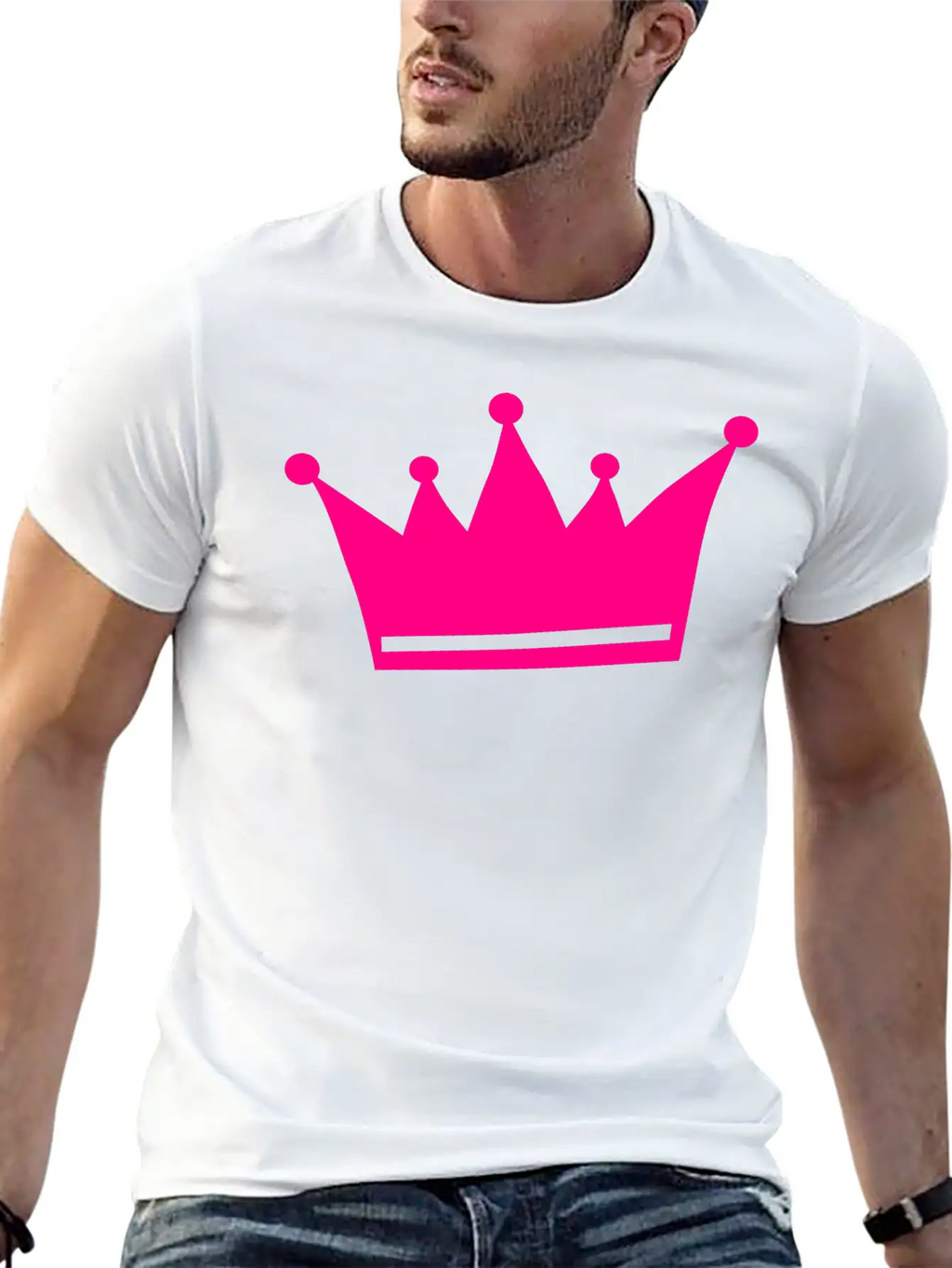 Crown, Princess Classic Cotton Tee – Unisex Comfort For Any Season