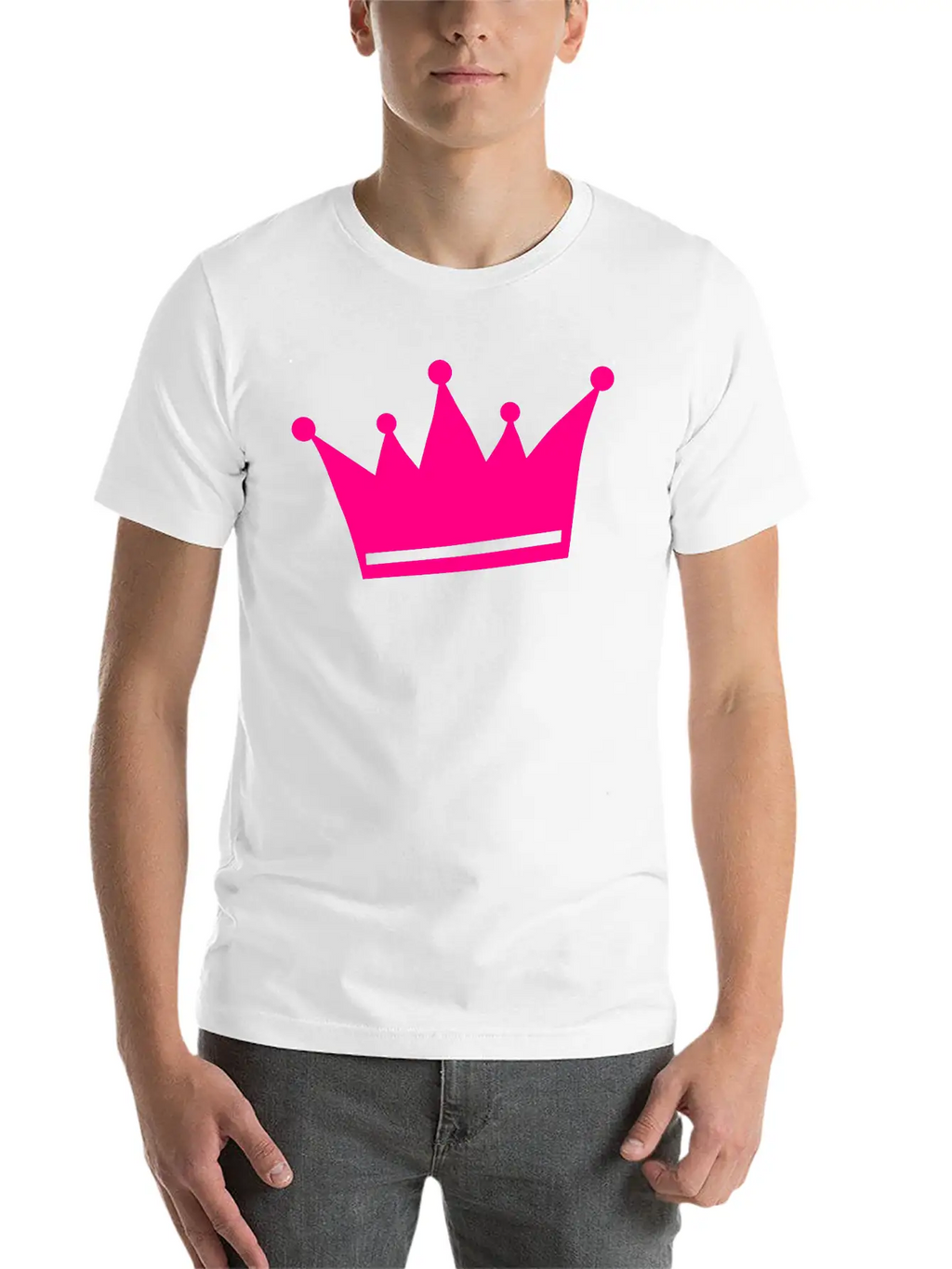 Crown, Princess Classic Cotton Tee – Unisex Comfort For Any Season