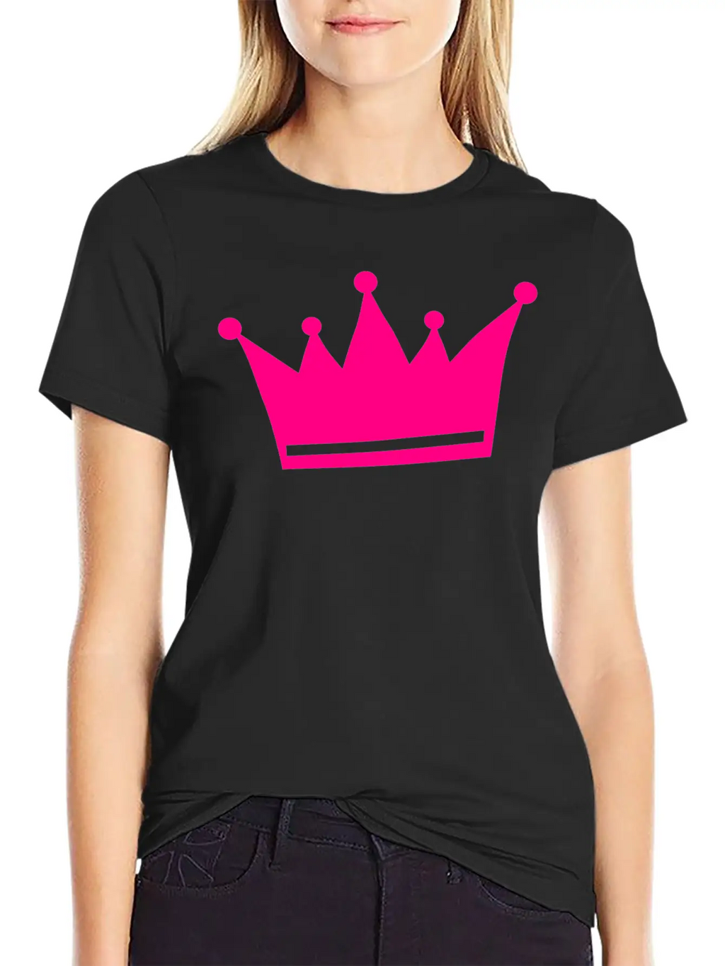 Crown, Princess Classic Cotton Tee – Unisex Comfort For Any Season