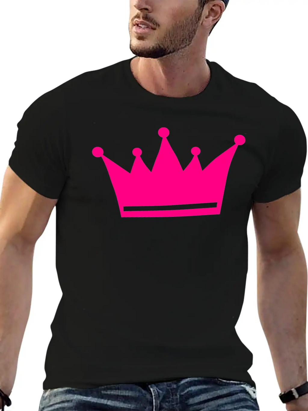 Crown, Princess Classic Cotton Tee – Unisex Comfort For Any Season