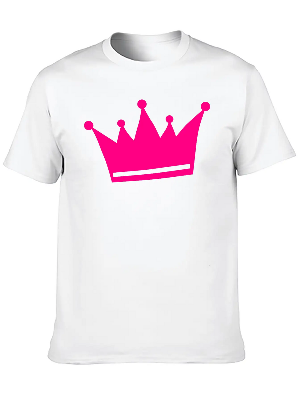 Crown, Princess Classic Cotton Tee – Unisex Comfort For Any Season