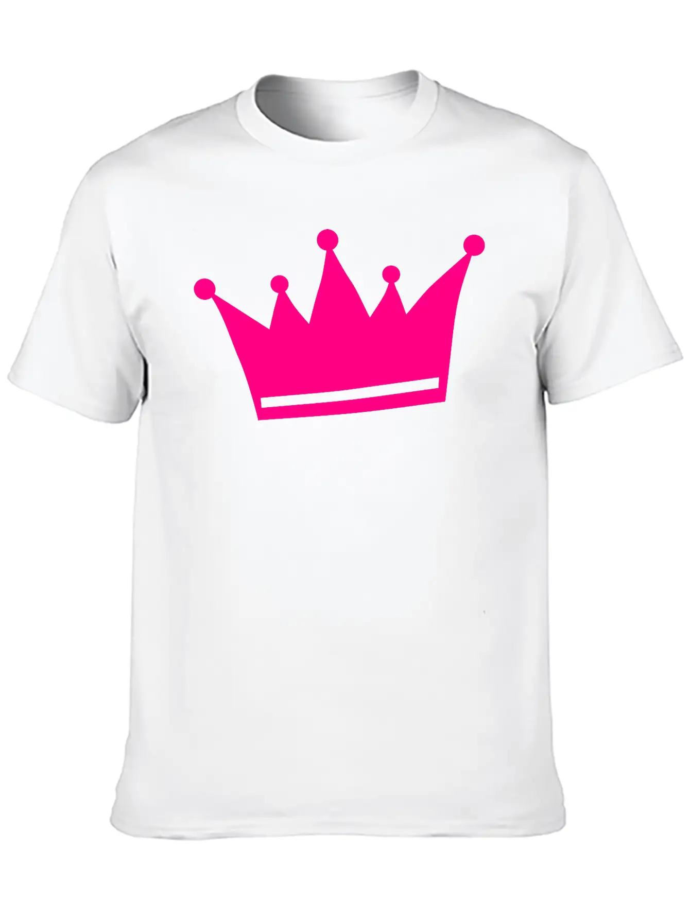 Crown, Princess Classic Cotton Tee – Unisex Comfort For Any Season