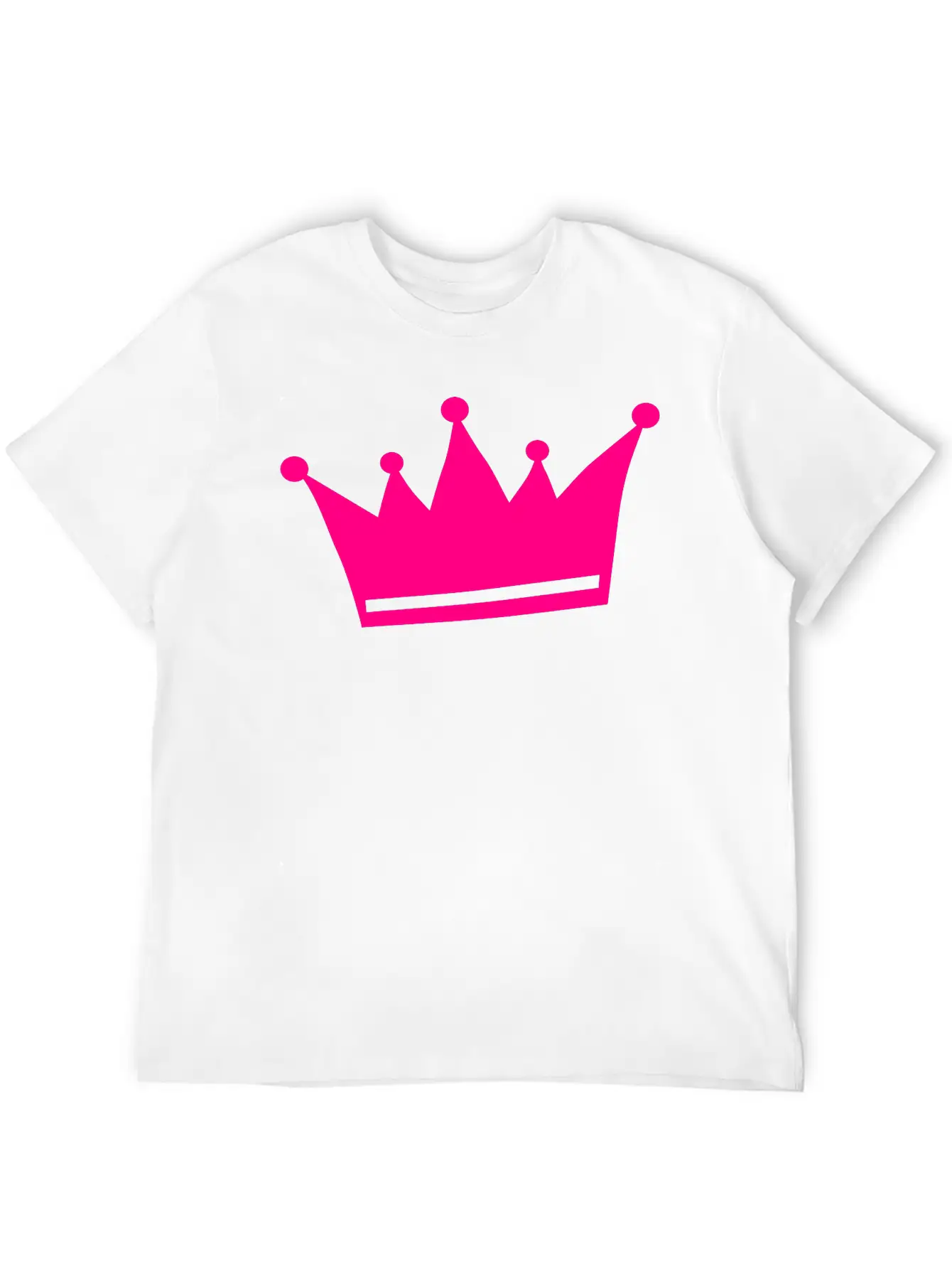 Crown, Princess Classic Cotton Tee – Unisex Comfort For Any Season