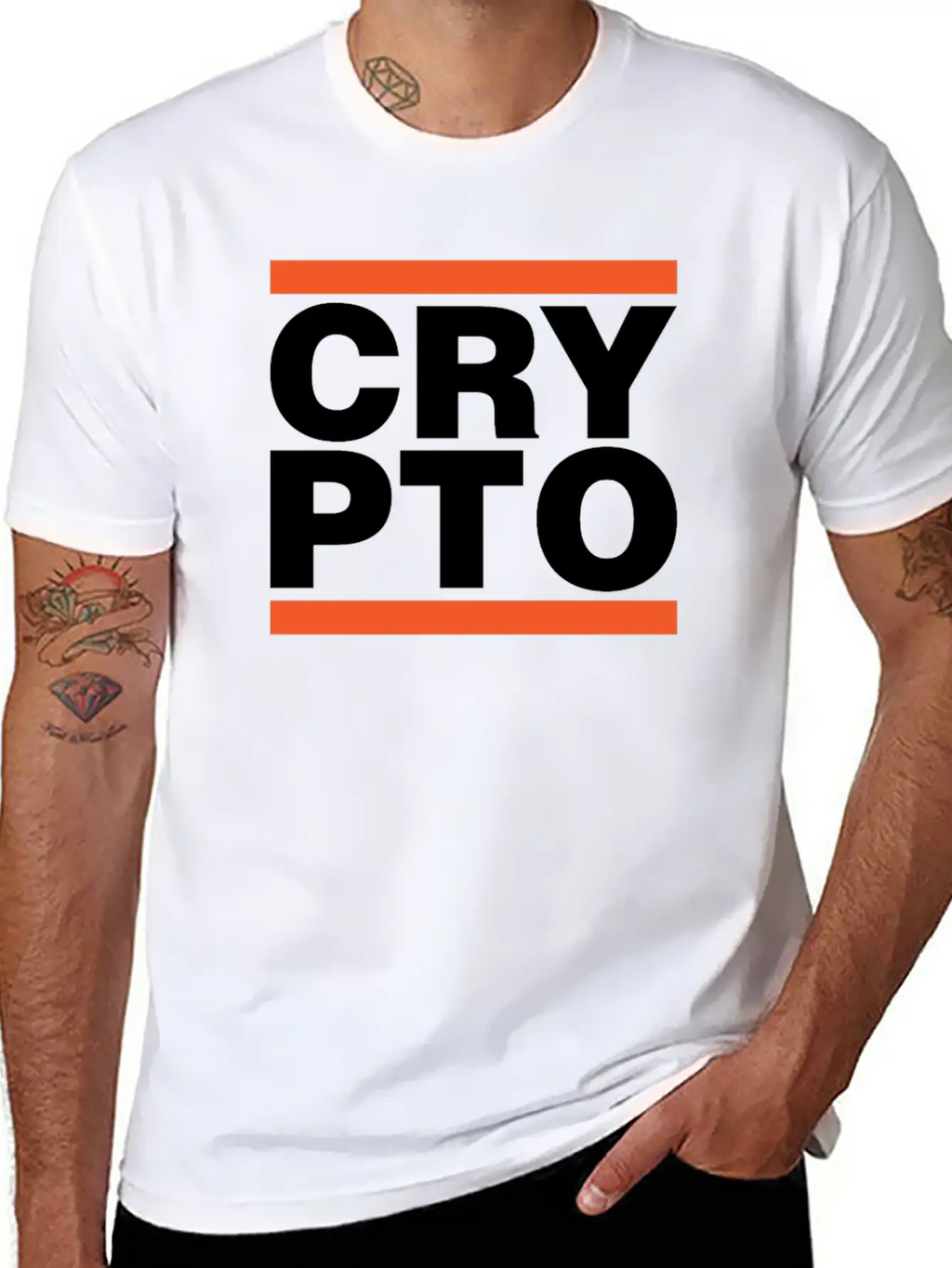 CRY PTO Changing Color Digital Cryptocurrency HODL Classic Cotton Tee – Unisex Comfort For Any Season