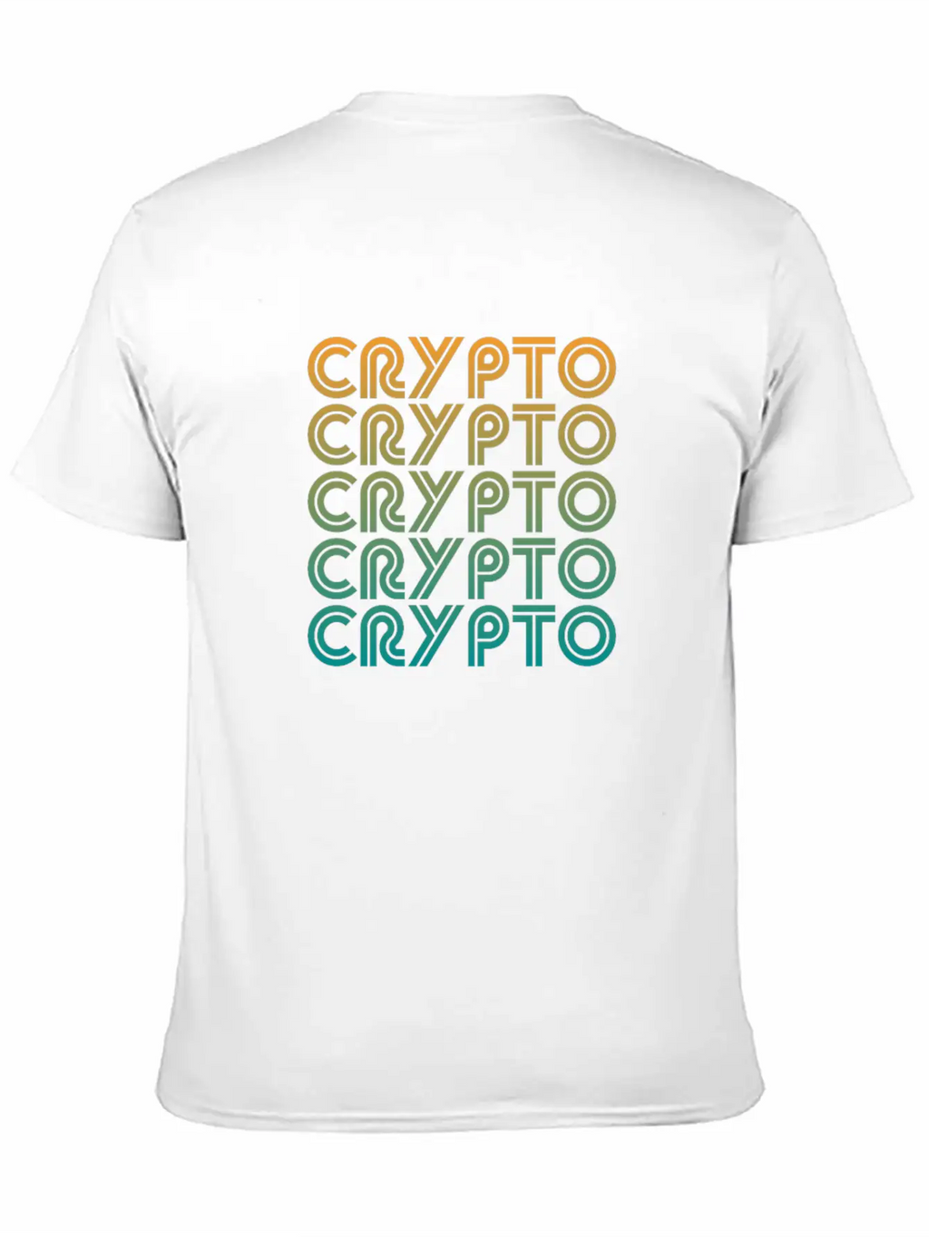 Crypto Art Deco Design Classic Cotton Tee – Unisex Comfort For Any Season