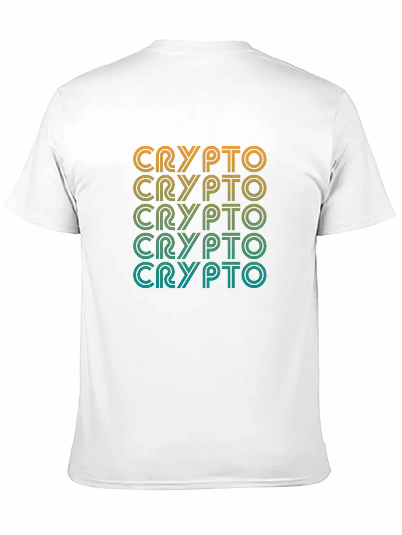 Crypto Art Deco Design Classic Cotton Tee – Unisex Comfort For Any Season