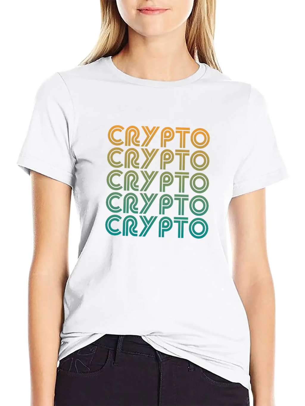 Crypto Art Deco Design Classic Cotton Tee – Unisex Comfort For Any Season