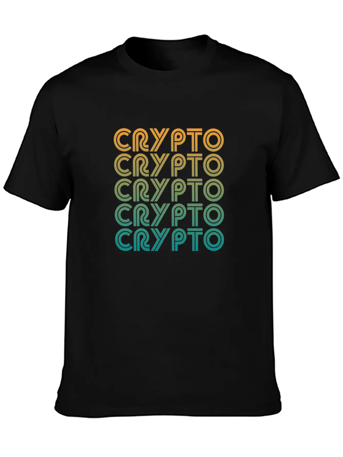 Crypto Art Deco Design Classic Cotton Tee – Unisex Comfort For Any Season