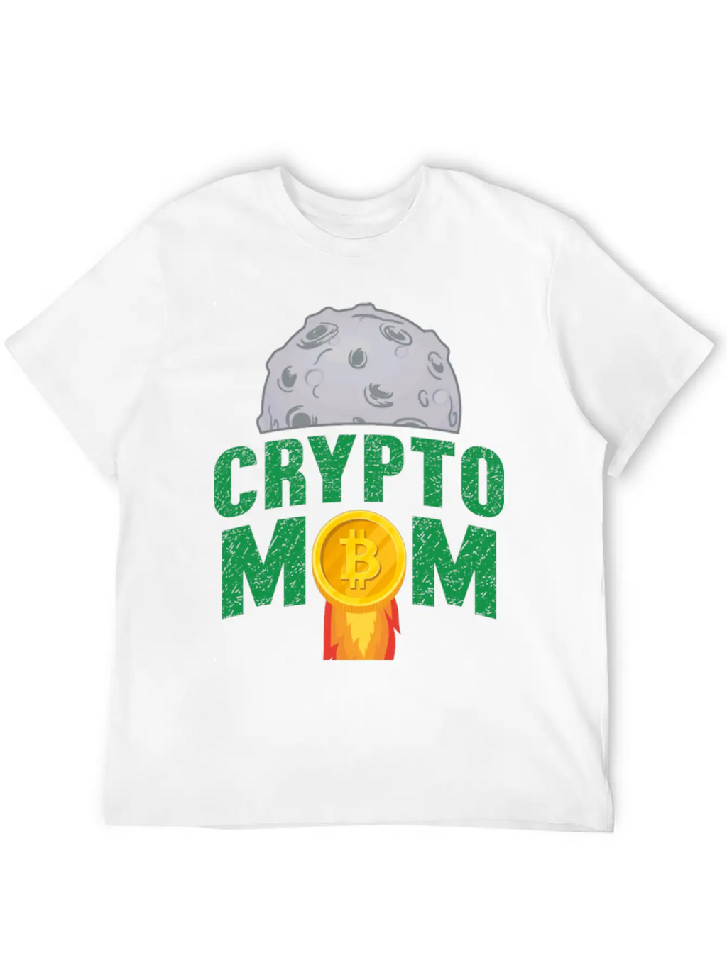 Crypto Bitcoin Mom Timeless Short Sleeve Tee – Comfy And Minimalist Design