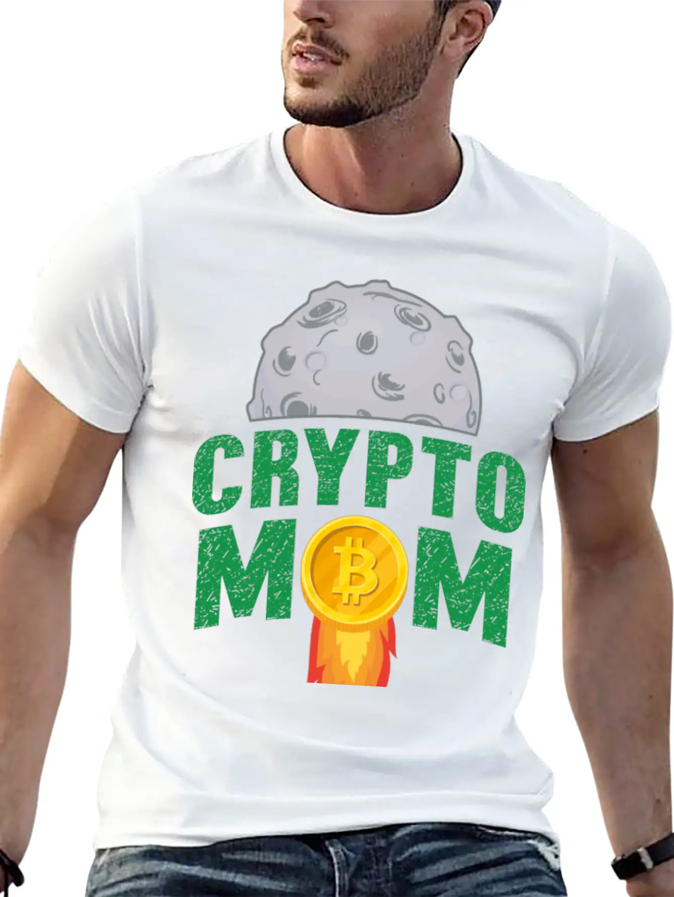 Crypto Bitcoin Mom Timeless Short Sleeve Tee – Comfy And Minimalist Design
