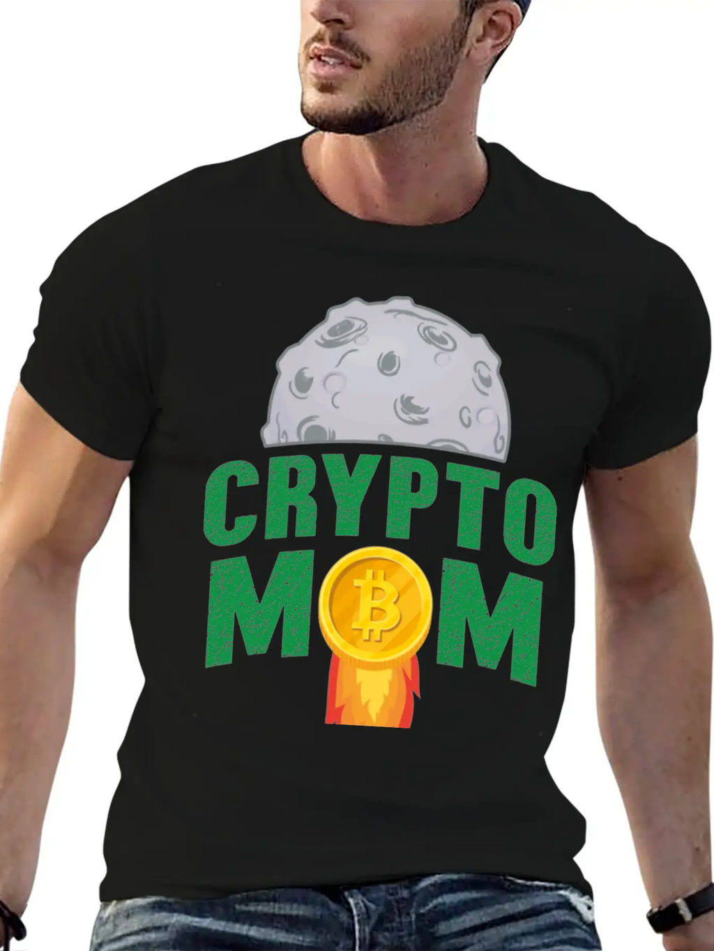 Crypto Bitcoin Mom Timeless Short Sleeve Tee – Comfy And Minimalist Design