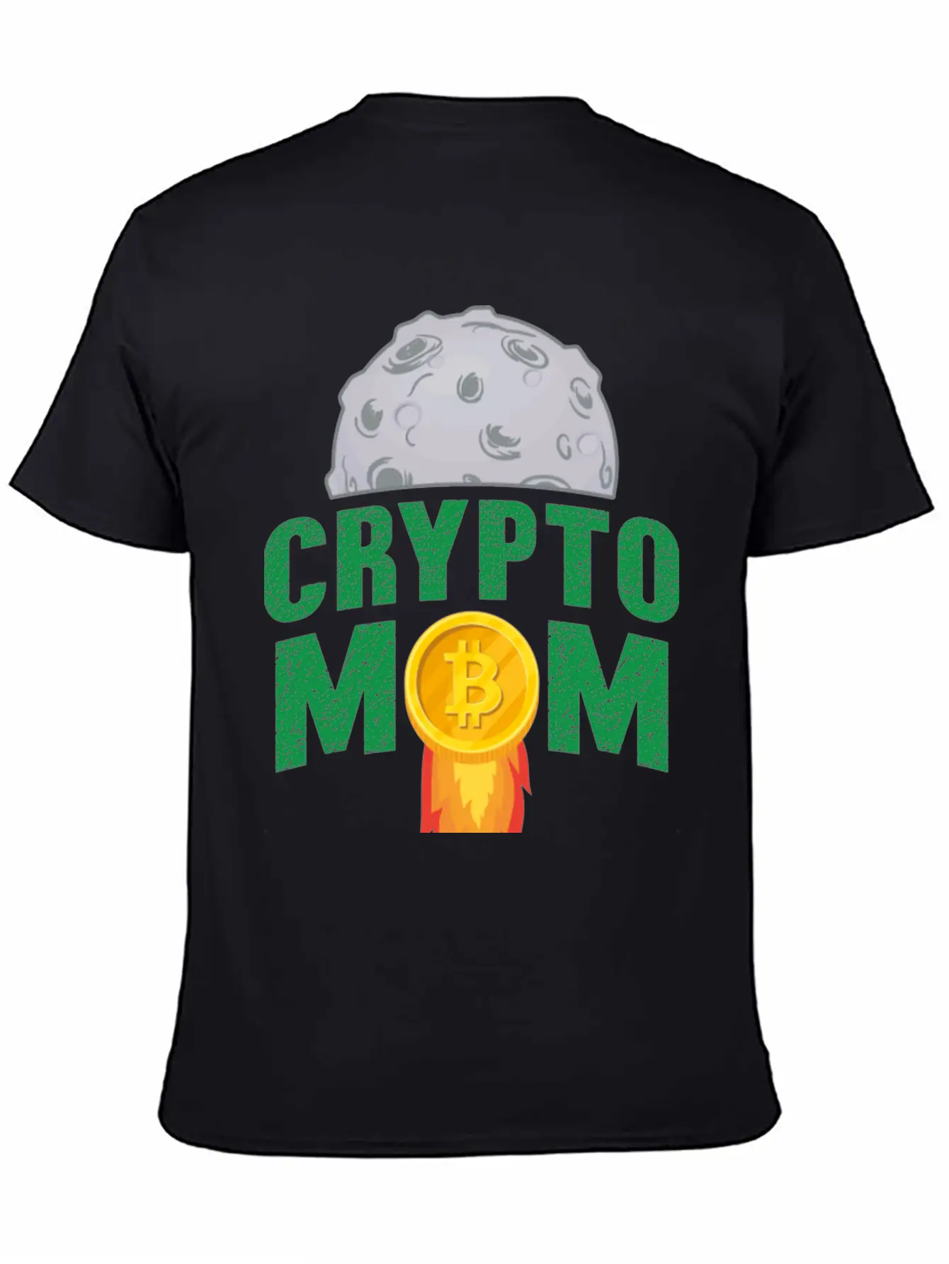 Crypto Bitcoin Mom Timeless Short Sleeve Tee – Comfy And Minimalist Design