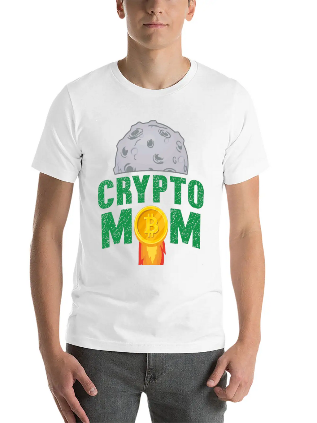 Crypto Bitcoin Mom Timeless Short Sleeve Tee – Comfy And Minimalist Design