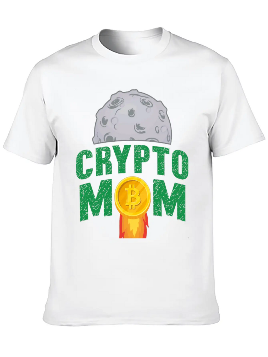 Crypto Bitcoin Mom Timeless Short Sleeve Tee – Comfy And Minimalist Design
