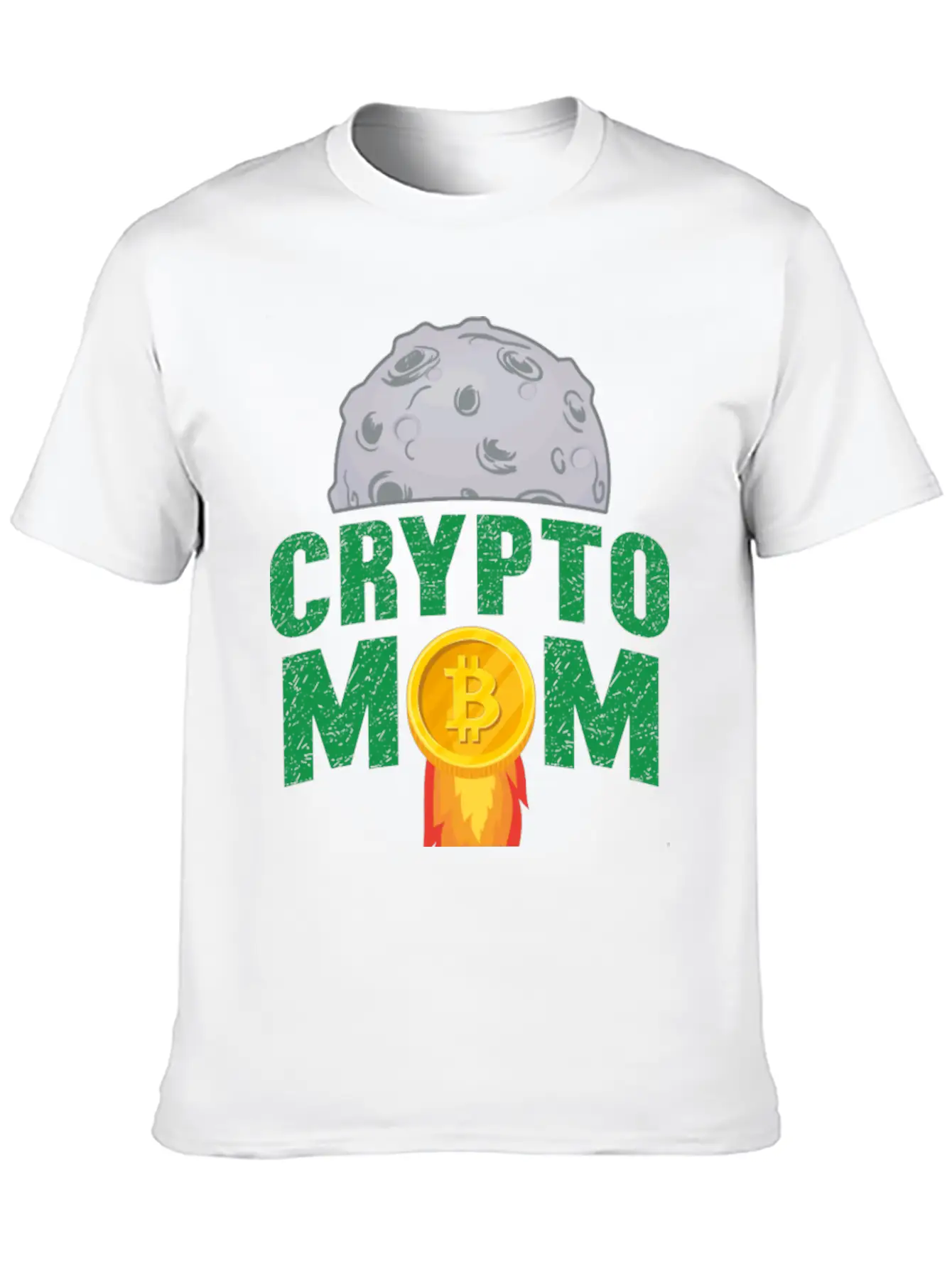 Crypto Bitcoin Mom Timeless Short Sleeve Tee – Comfy And Minimalist Design