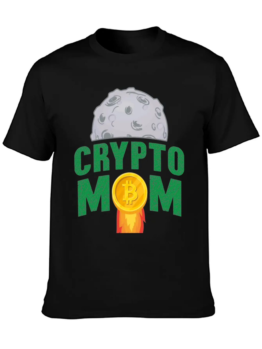 Crypto Bitcoin Mom Timeless Short Sleeve Tee – Comfy And Minimalist Design