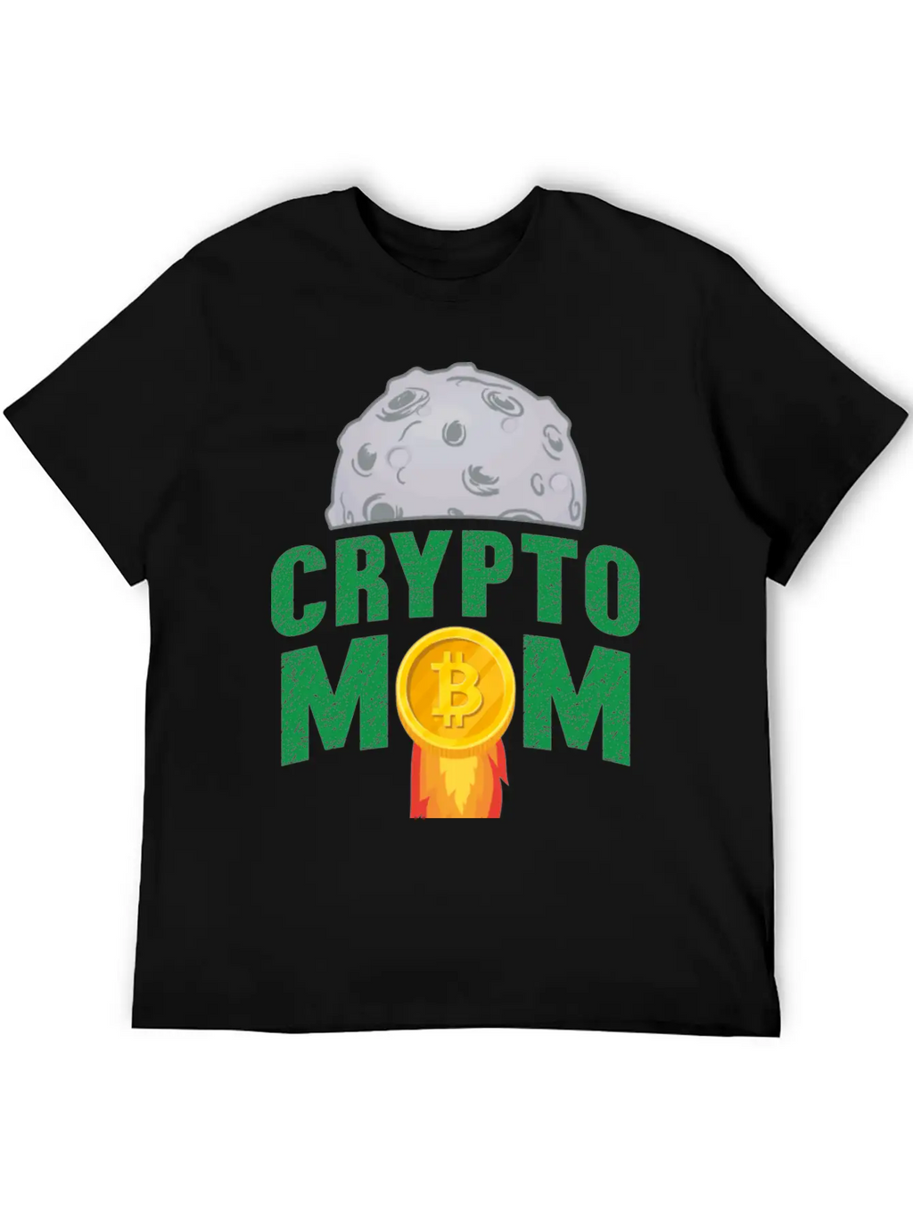 Crypto Bitcoin Mom Timeless Short Sleeve Tee – Comfy And Minimalist Design