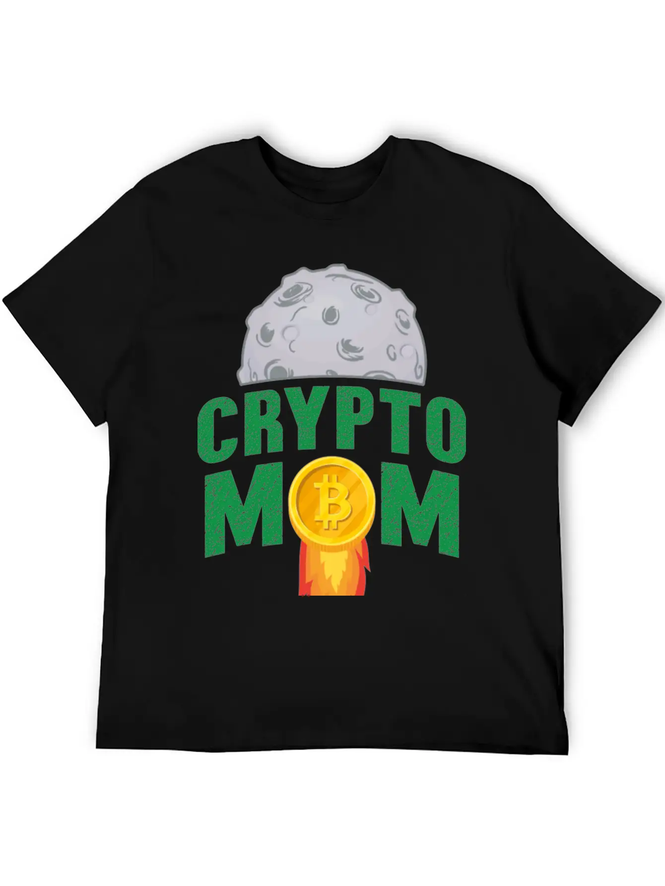 Crypto Bitcoin Mom Timeless Short Sleeve Tee – Comfy And Minimalist Design