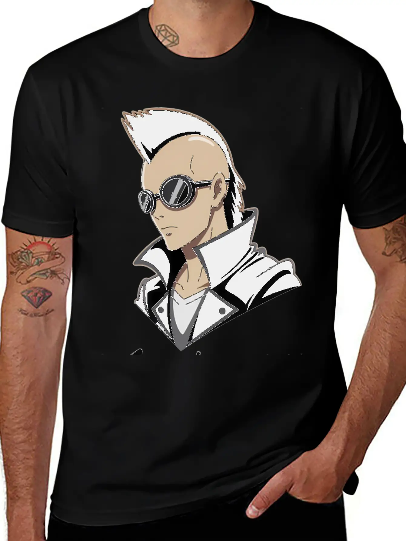 CRYPTO CYBER PUNK Basic Graphic T-Shirt – Daily Comfort In Soft Cotton
