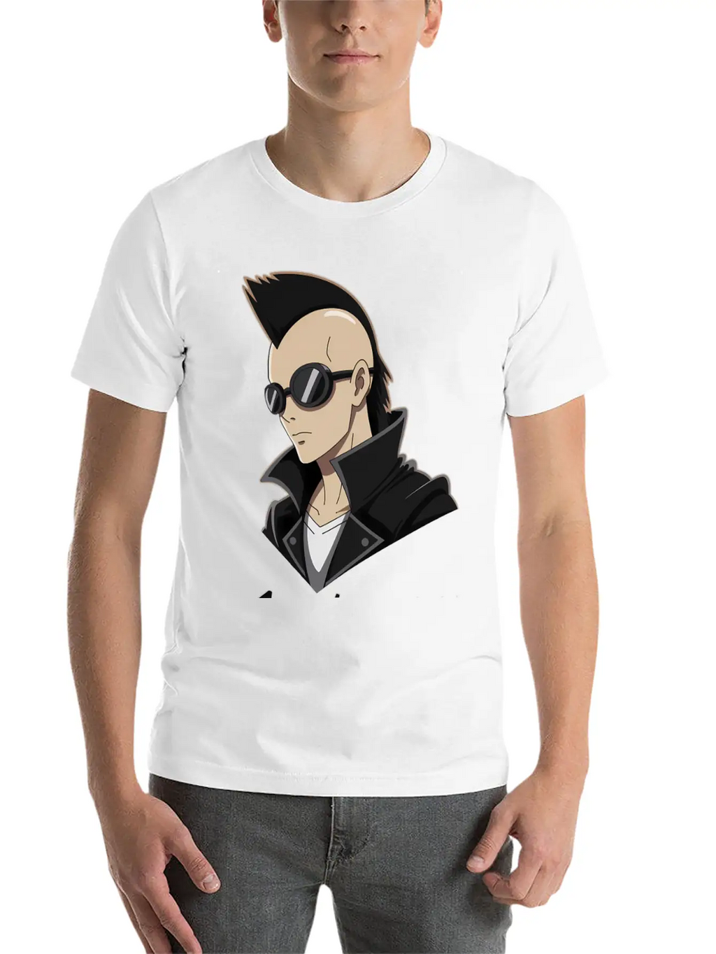 CRYPTO CYBER PUNK Basic Graphic T-Shirt – Daily Comfort In Soft Cotton