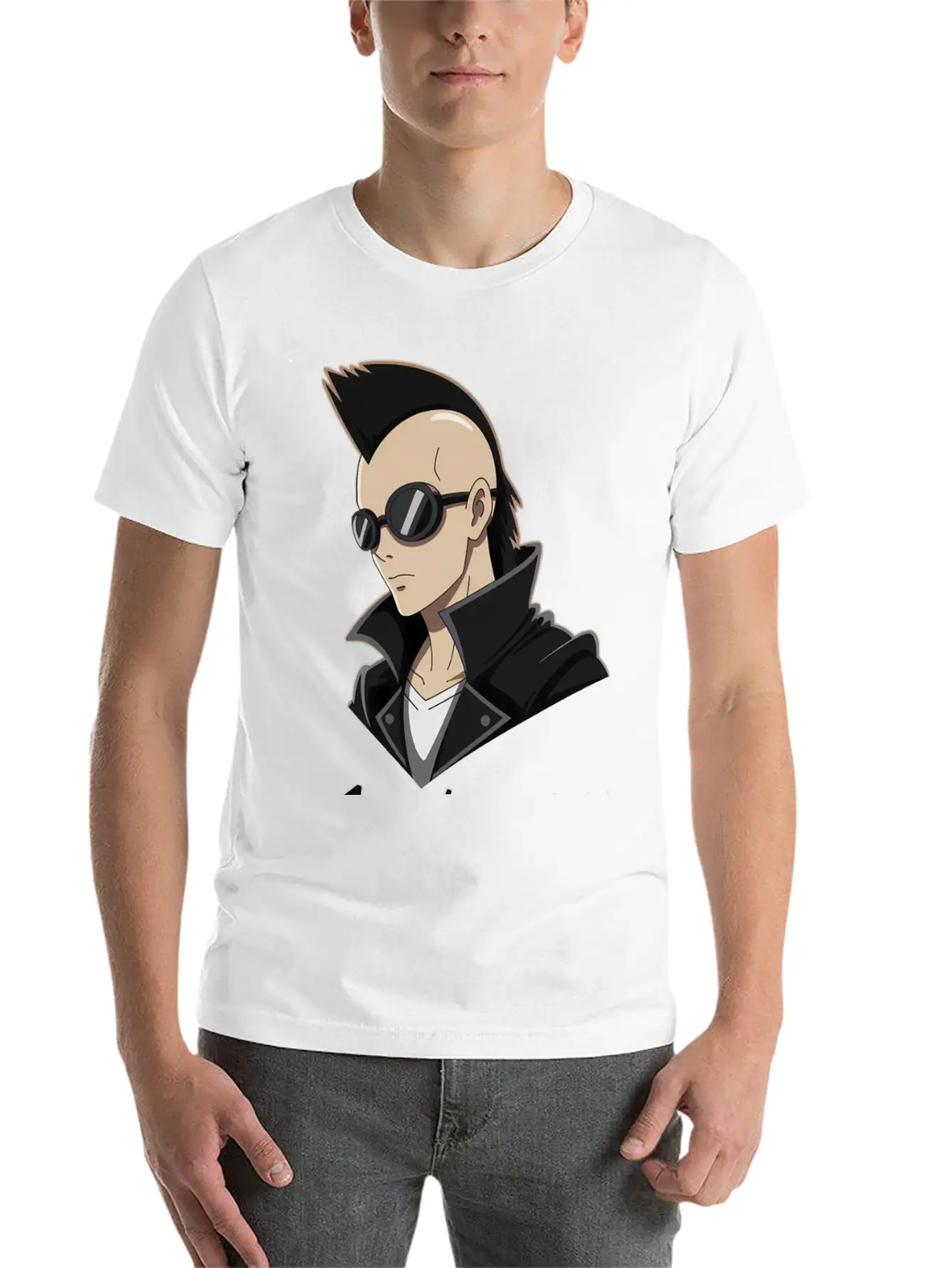 CRYPTO CYBER PUNK Basic Graphic T-Shirt – Daily Comfort In Soft Cotton