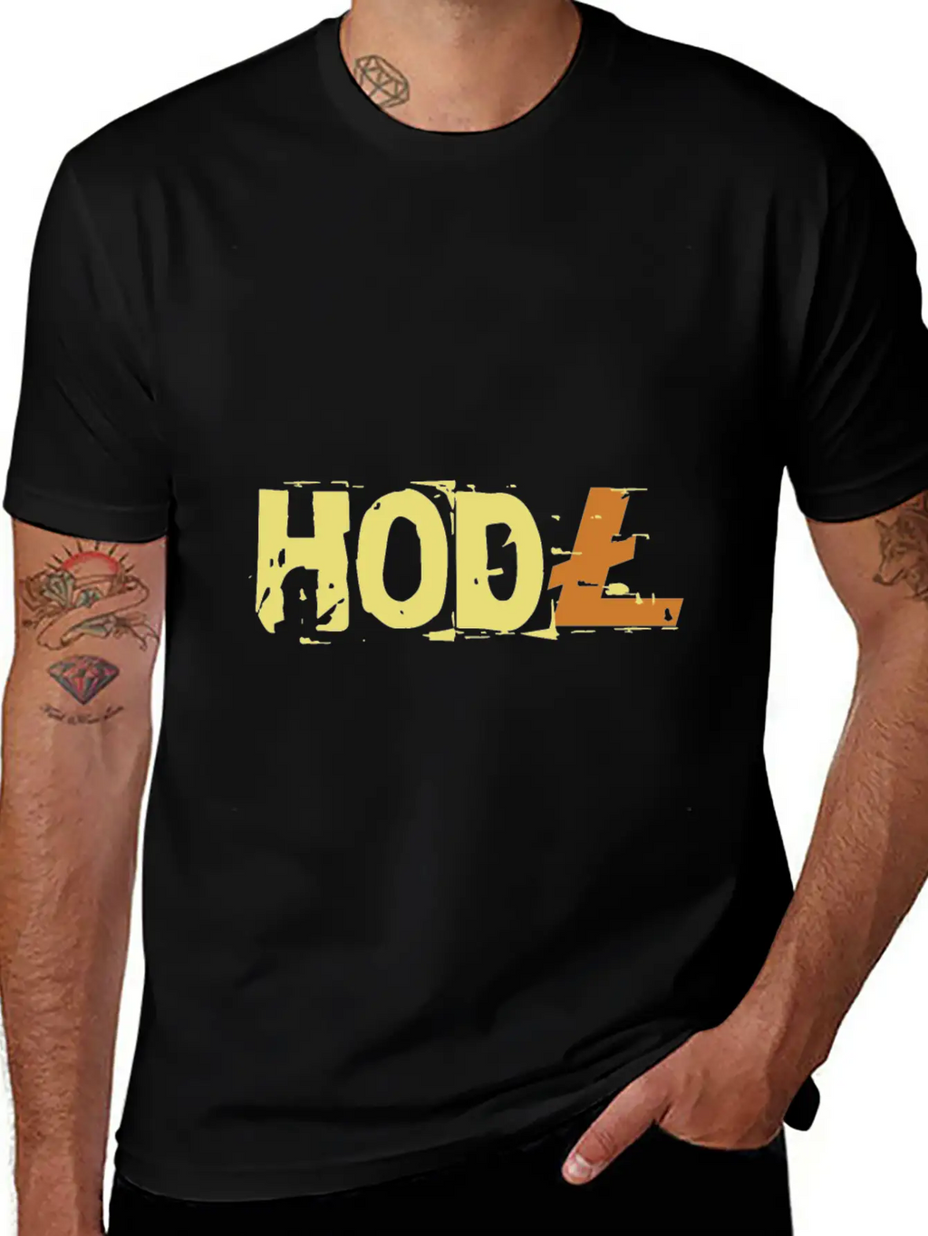 Crypto Hodl Relaxed Everyday Tee – Lightweight And Durable Cotton