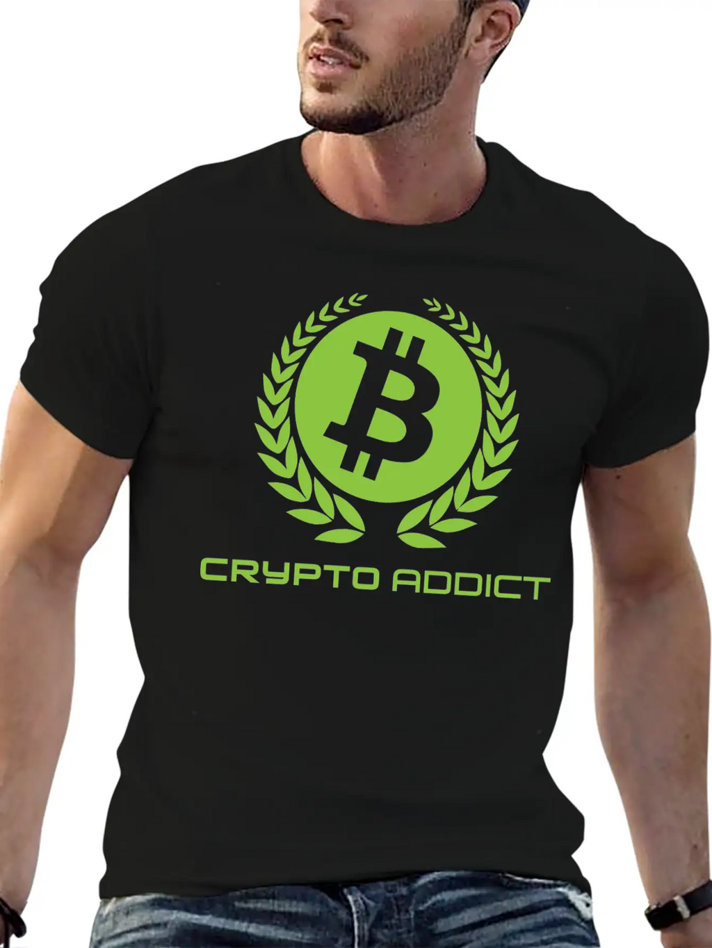 Cryptocurrency Addict | Bitcoin Trader Crypto Gift Classic Cotton Tee – Unisex Comfort For Any Season