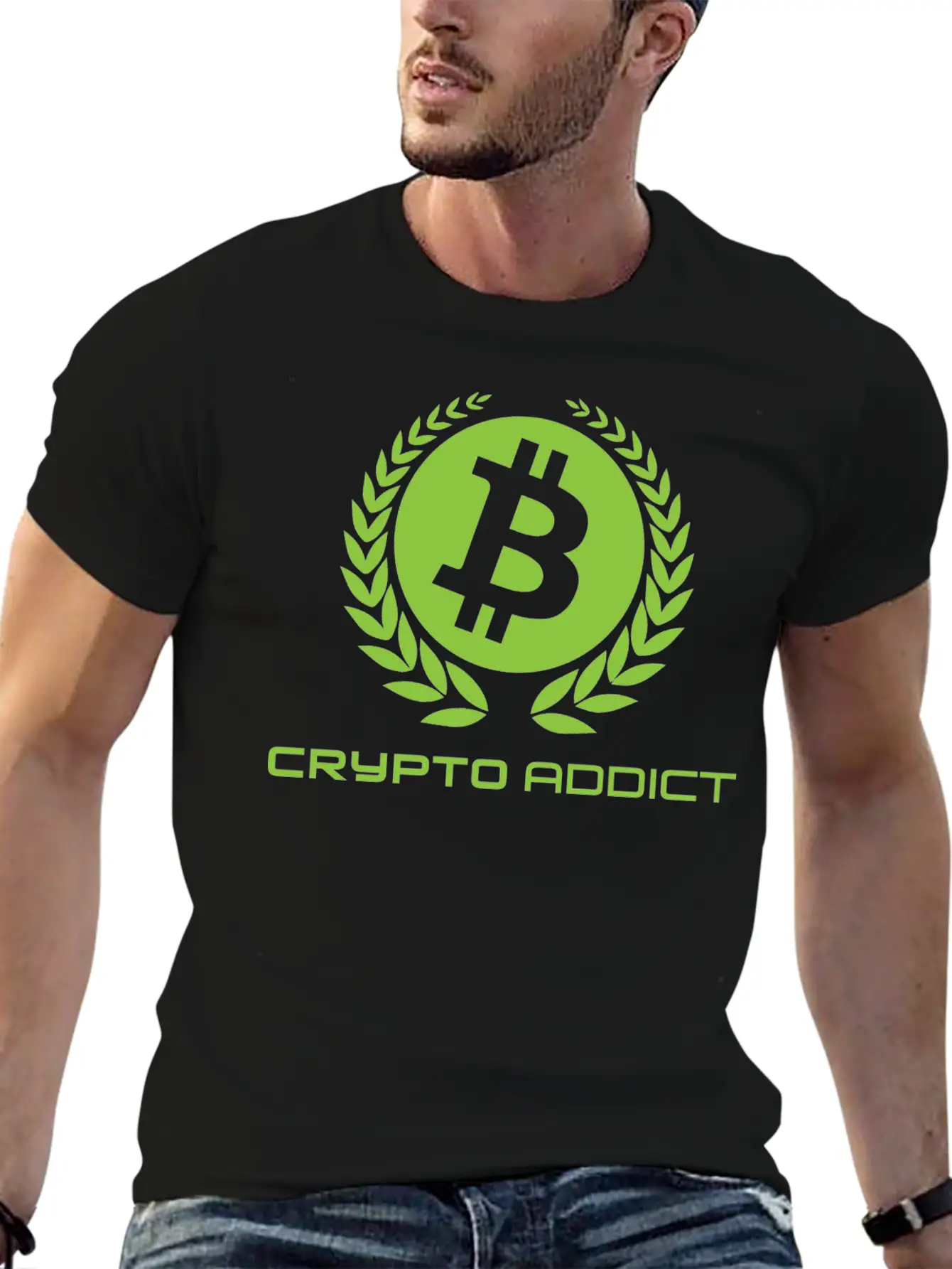 Cryptocurrency Addict | Bitcoin Trader Crypto Gift Classic Cotton Tee – Unisex Comfort For Any Season