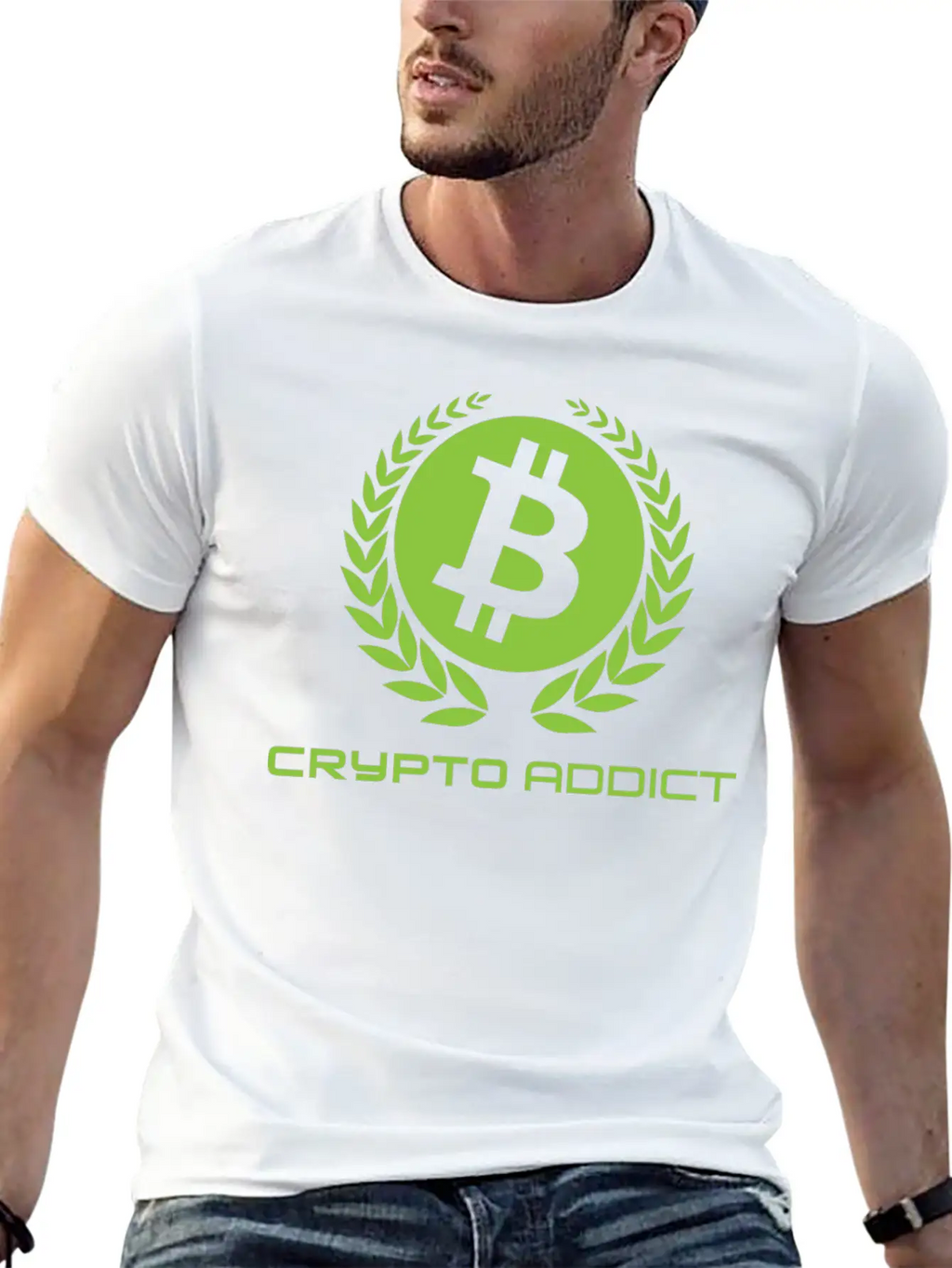 Cryptocurrency Addict | Bitcoin Trader Crypto Gift Classic Cotton Tee – Unisex Comfort For Any Season