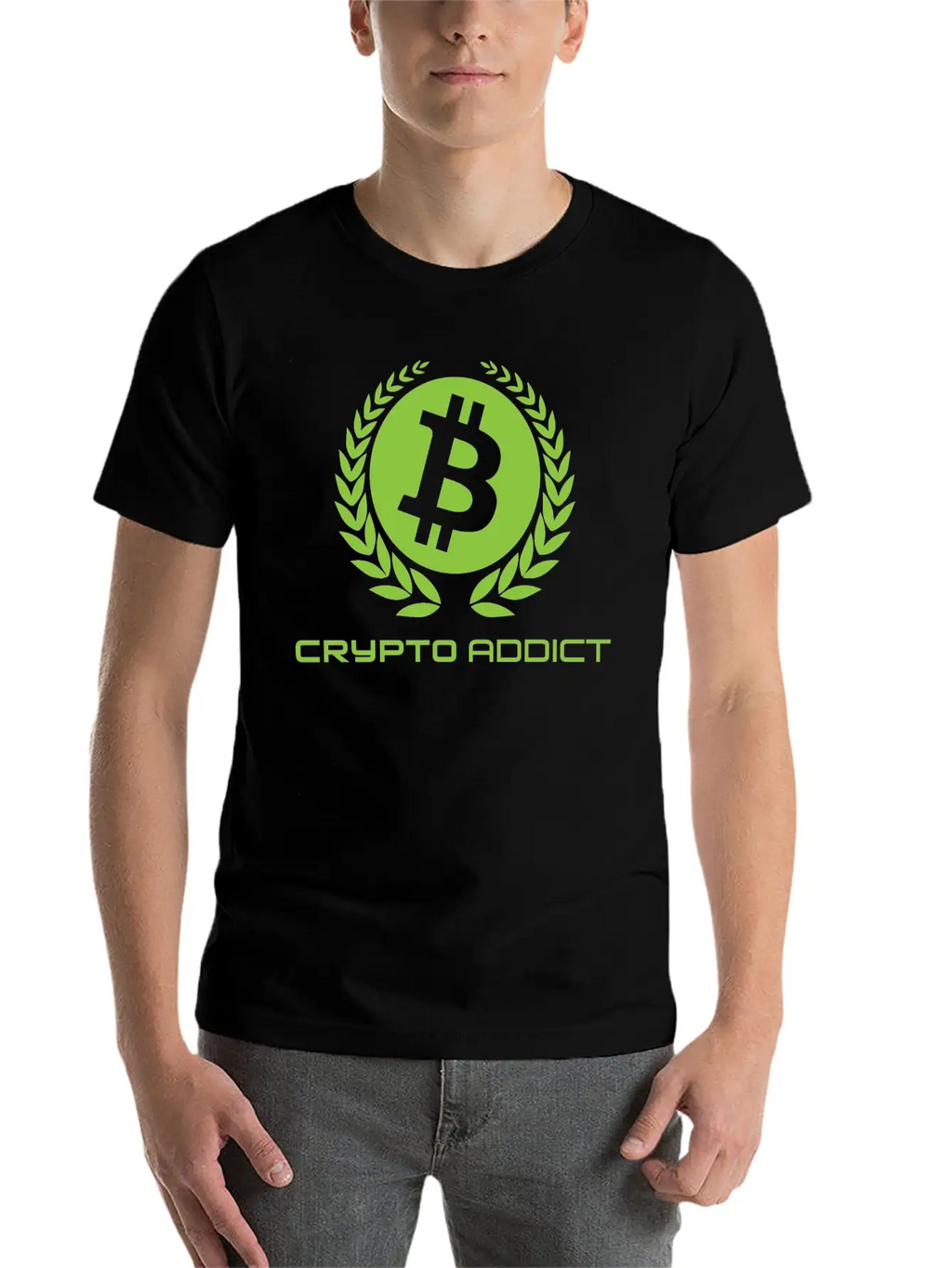 Cryptocurrency Addict | Bitcoin Trader Crypto Gift Classic Cotton Tee – Unisex Comfort For Any Season