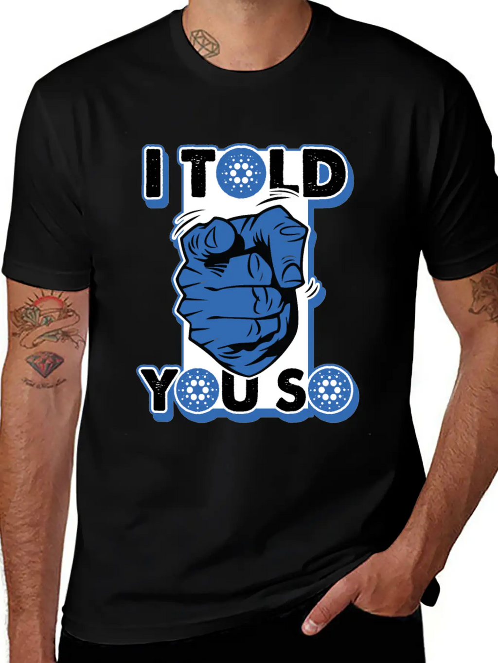 Cryptocurrency Cardano Ada Funny Fans T-shirt Breathable Graphic T-Shirt – Perfect For Casual Days
