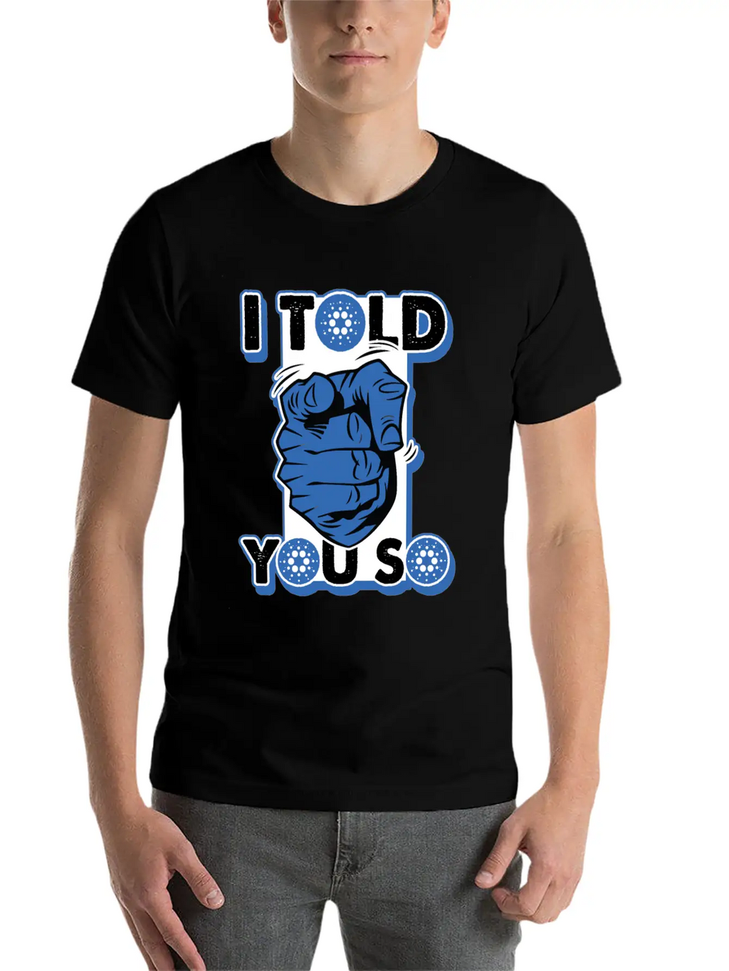 Cryptocurrency Cardano Ada Funny Fans T-shirt Breathable Graphic T-Shirt – Perfect For Casual Days