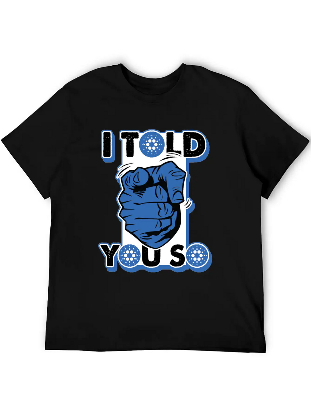Cryptocurrency Cardano Ada Funny Fans T-shirt Breathable Graphic T-Shirt – Perfect For Casual Days