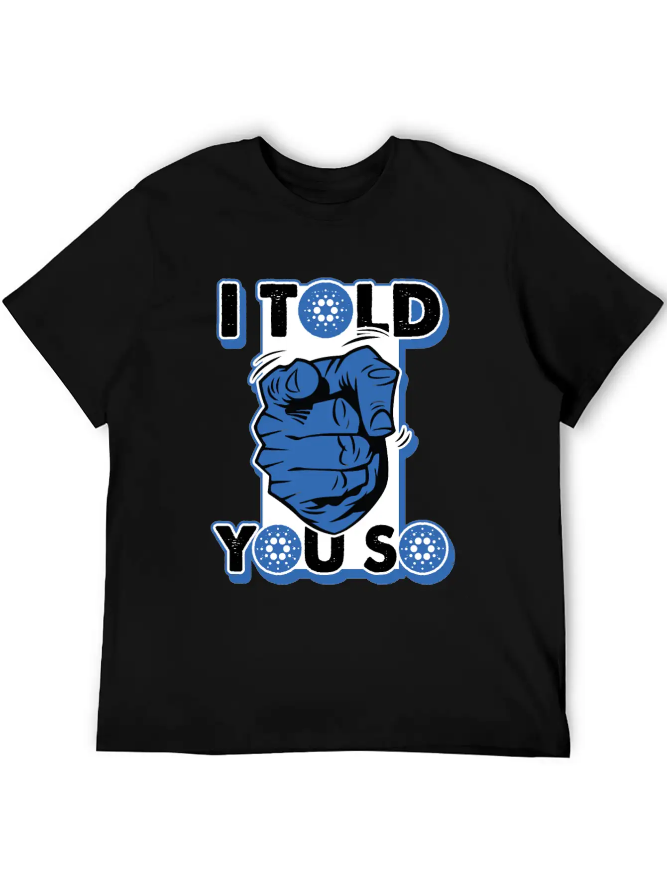 Cryptocurrency Cardano Ada Funny Fans T-shirt Breathable Graphic T-Shirt – Perfect For Casual Days
