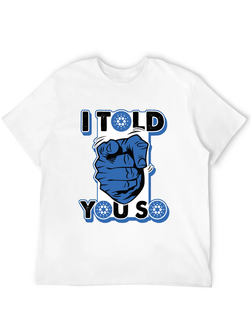 Cryptocurrency Cardano Ada Funny Fans T-shirt Breathable Graphic T-Shirt – Perfect For Casual Days