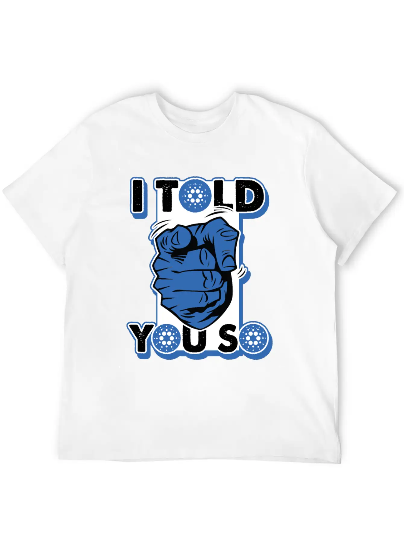 Cryptocurrency Cardano Ada Funny Fans T-shirt Breathable Graphic T-Shirt – Perfect For Casual Days