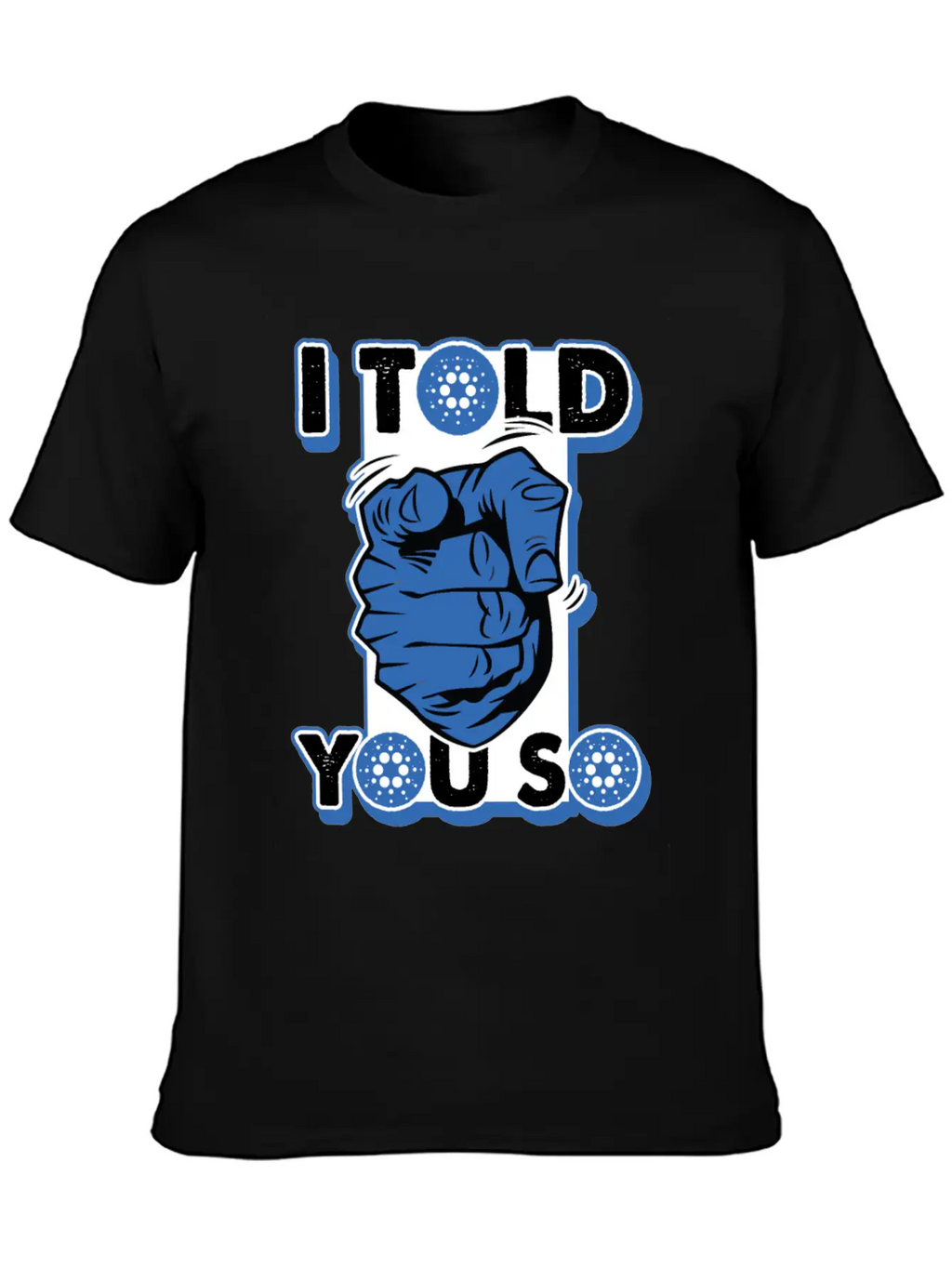 Cryptocurrency Cardano Ada Funny Fans T-shirt Breathable Graphic T-Shirt – Perfect For Casual Days