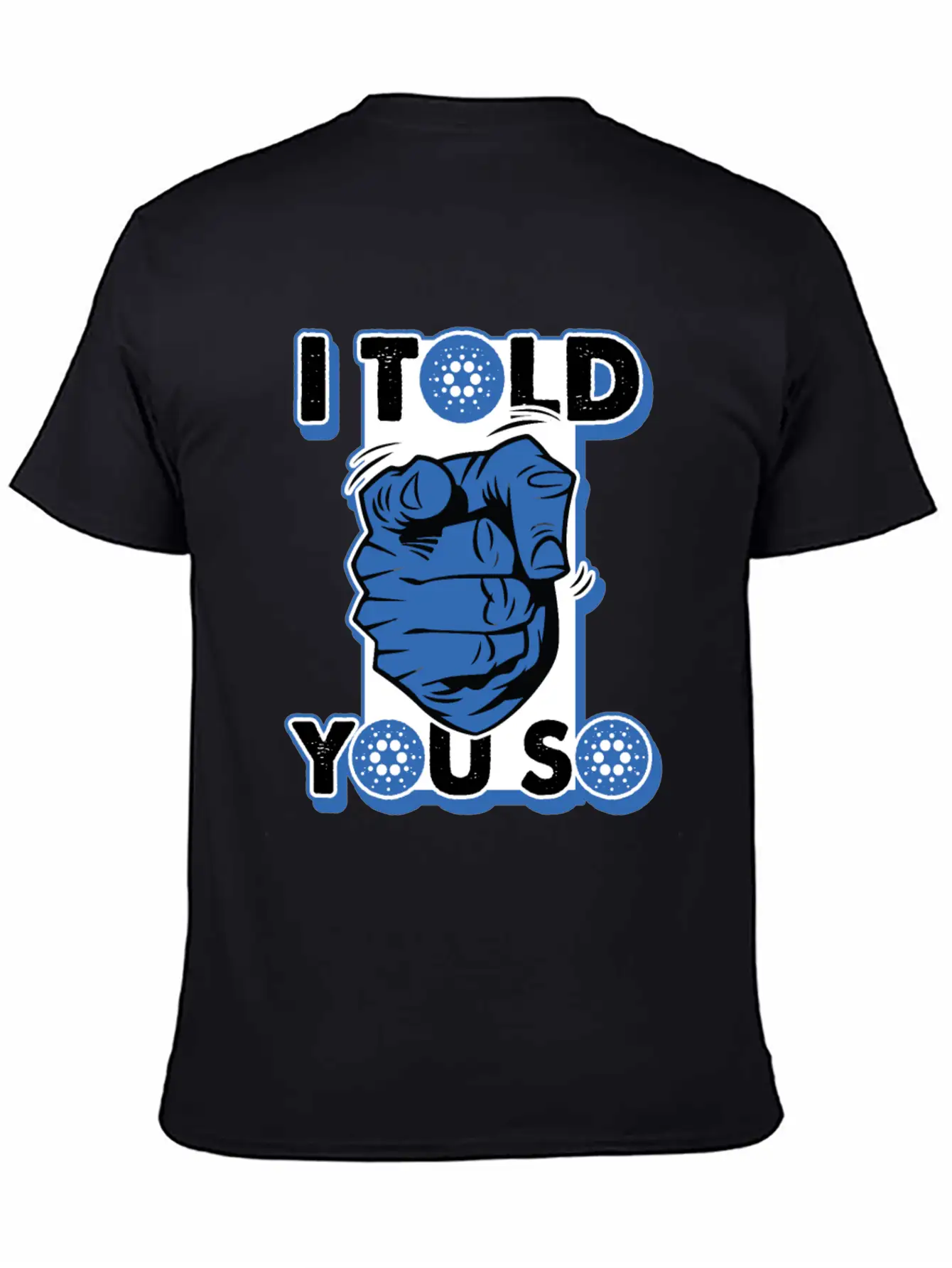 Cryptocurrency Cardano Ada Funny Fans T-shirt Breathable Graphic T-Shirt – Perfect For Casual Days