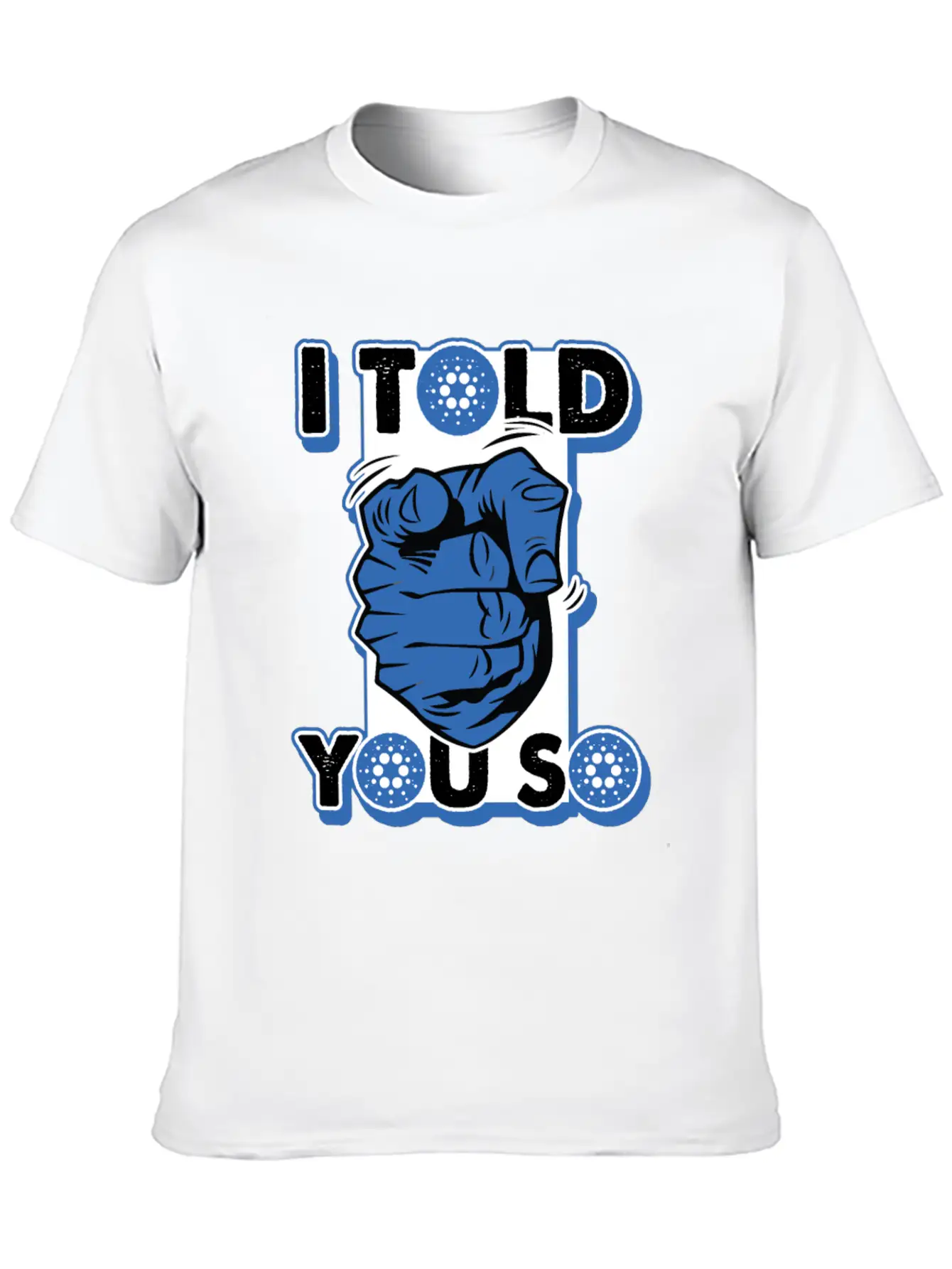 Cryptocurrency Cardano Ada Funny Fans T-shirt Breathable Graphic T-Shirt – Perfect For Casual Days