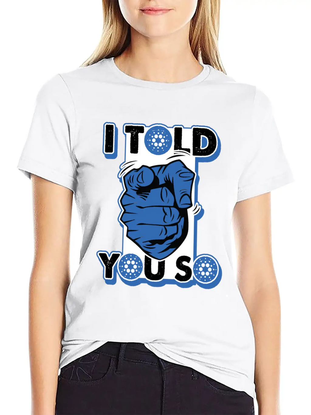 Cryptocurrency Cardano Ada Funny Fans T-shirt Breathable Graphic T-Shirt – Perfect For Casual Days