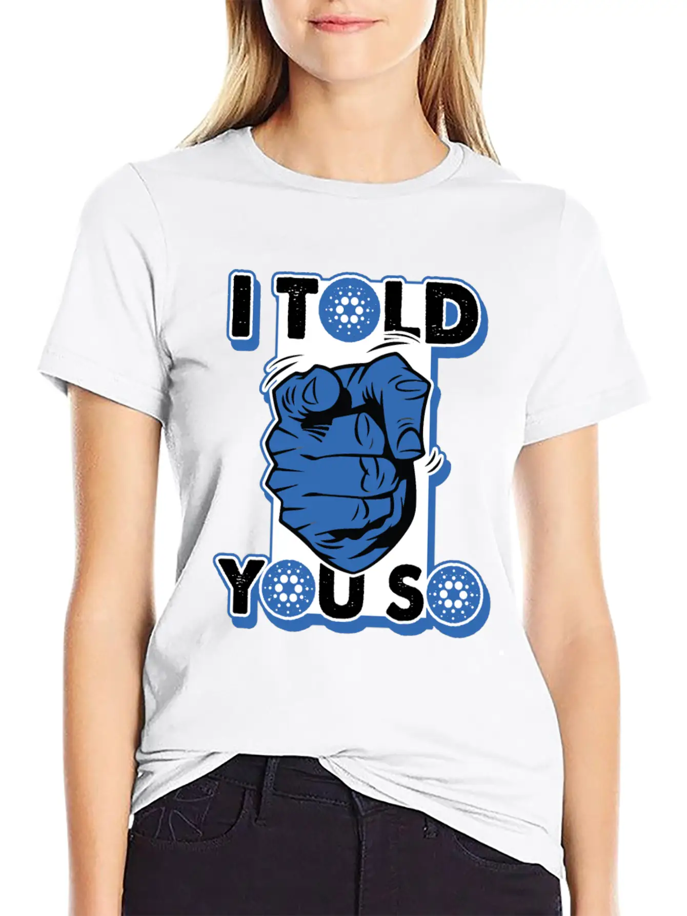 Cryptocurrency Cardano Ada Funny Fans T-shirt Breathable Graphic T-Shirt – Perfect For Casual Days