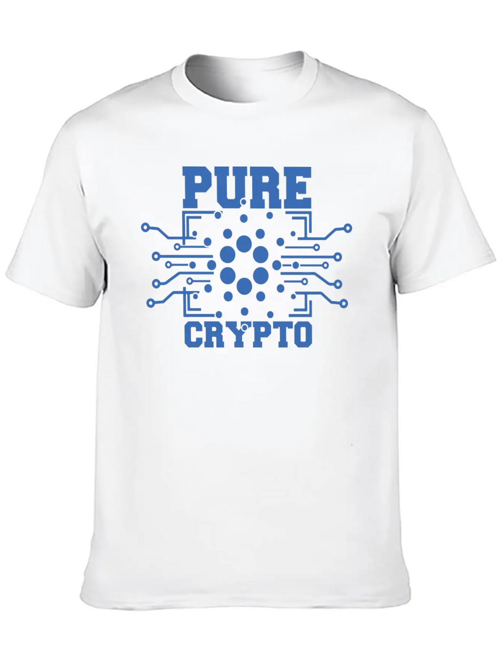 Cryptocurrency Cardano Ada Funny Fans T-shirt Timeless Short Sleeve Tee – Comfy And Minimalist Design