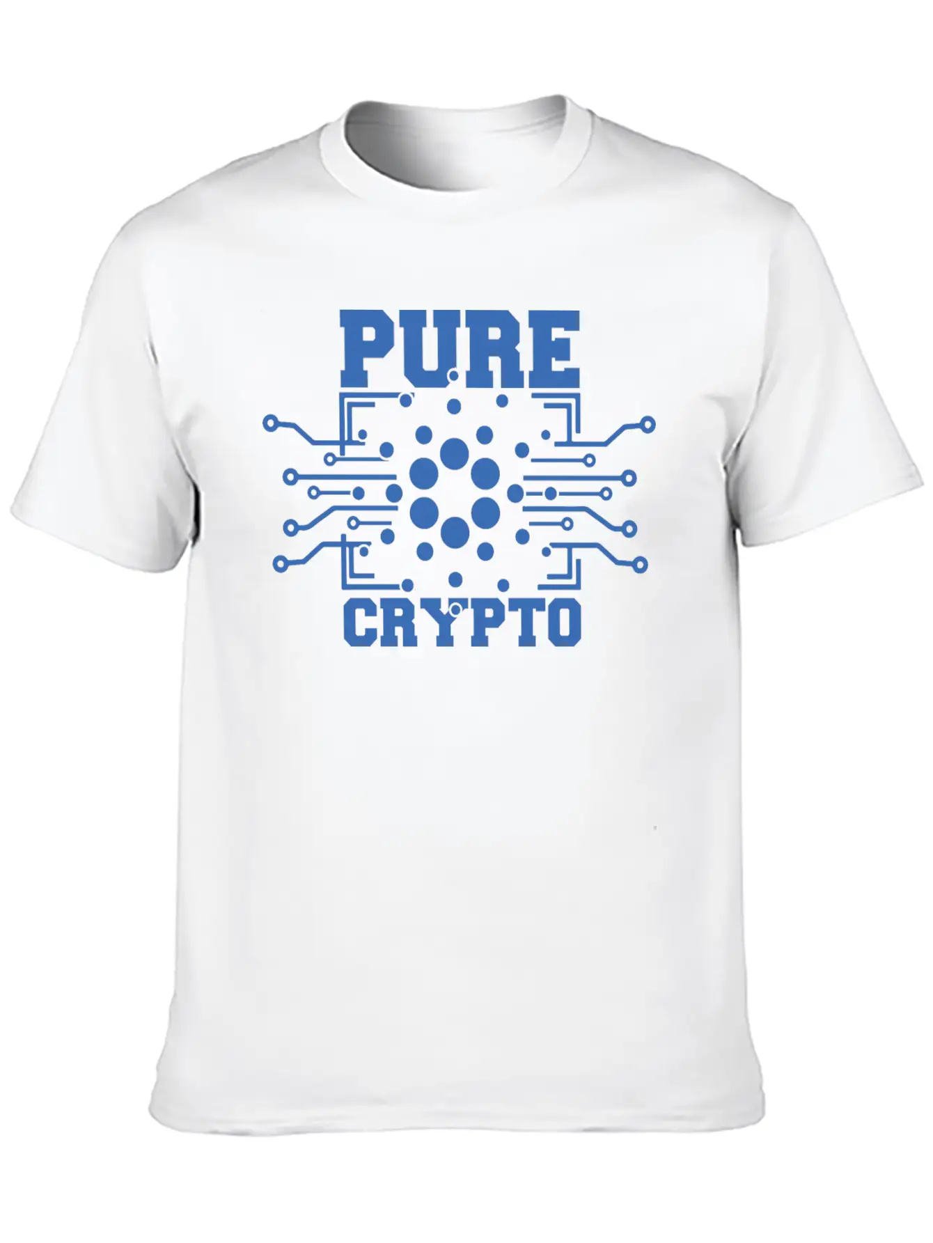 Cryptocurrency Cardano Ada Funny Fans T-shirt Timeless Short Sleeve Tee – Comfy And Minimalist Design