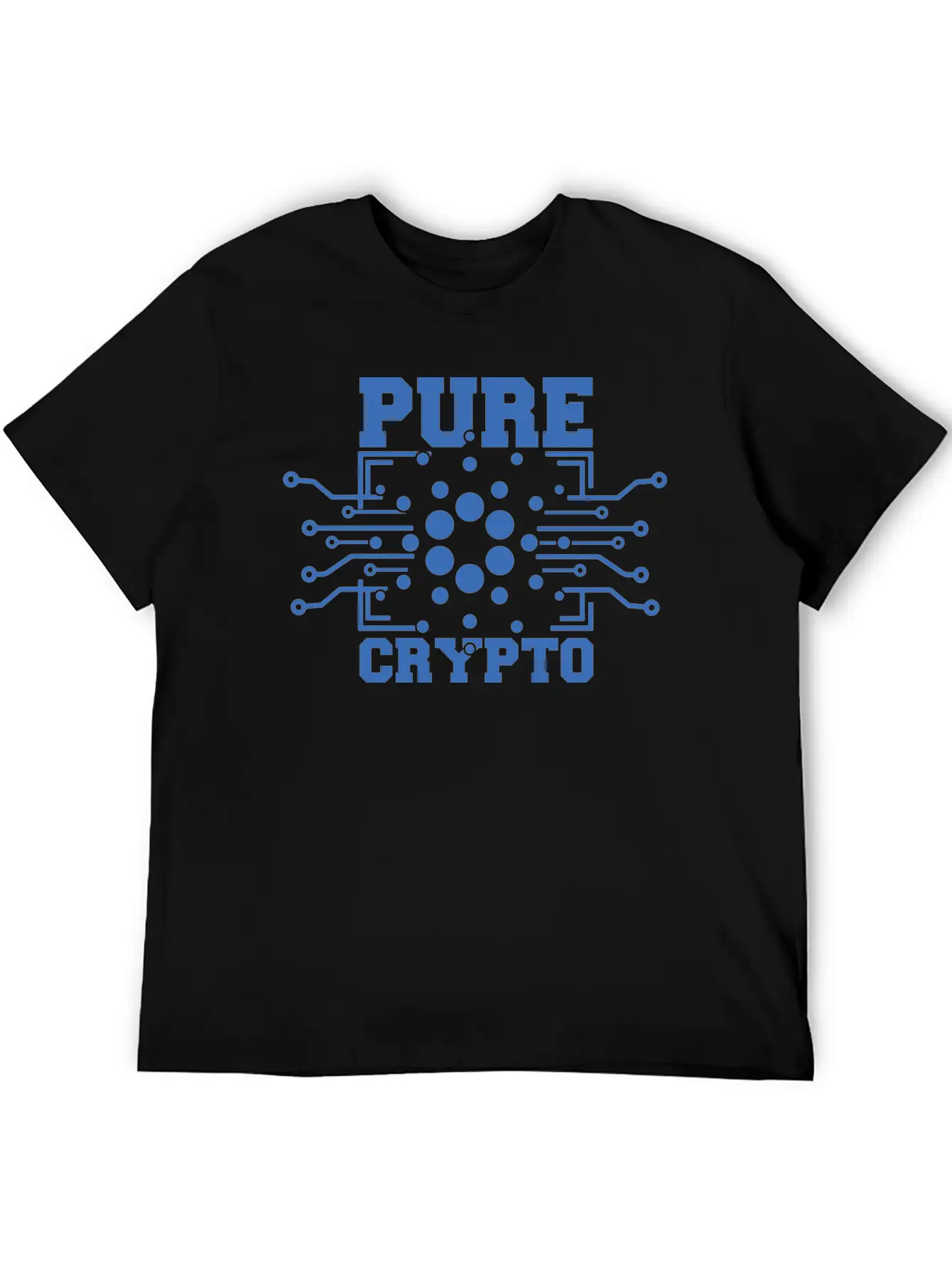 Cryptocurrency Cardano Ada Funny Fans T-shirt Timeless Short Sleeve Tee – Comfy And Minimalist Design