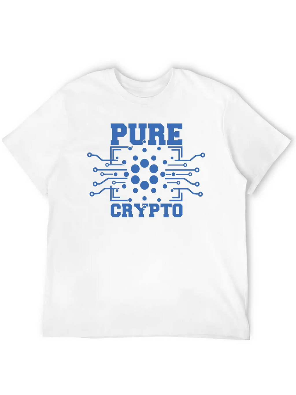 Cryptocurrency Cardano Ada Funny Fans T-shirt Timeless Short Sleeve Tee – Comfy And Minimalist Design
